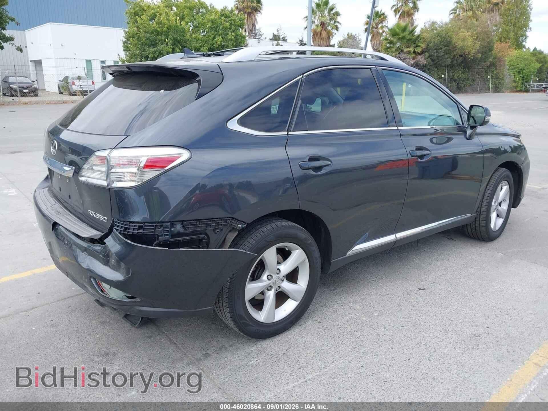 2011 LEXUS RX 350 - VIN: 2T2BK1BA9BC101475 - Photo 4