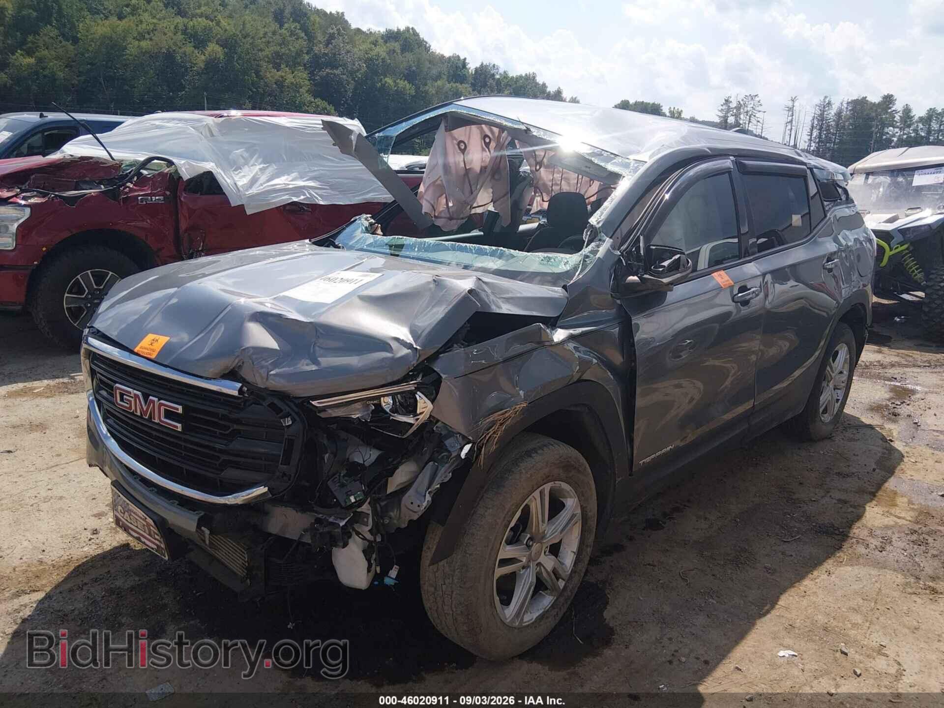2020 GMC TERRAIN - VIN: 3GKALTEV0LL166533 - Фото 2