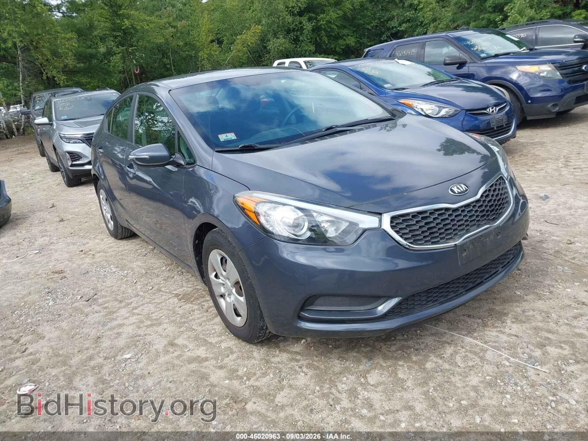 Фотография KNAFX4A62F5332885 - KIA FORTE 2015