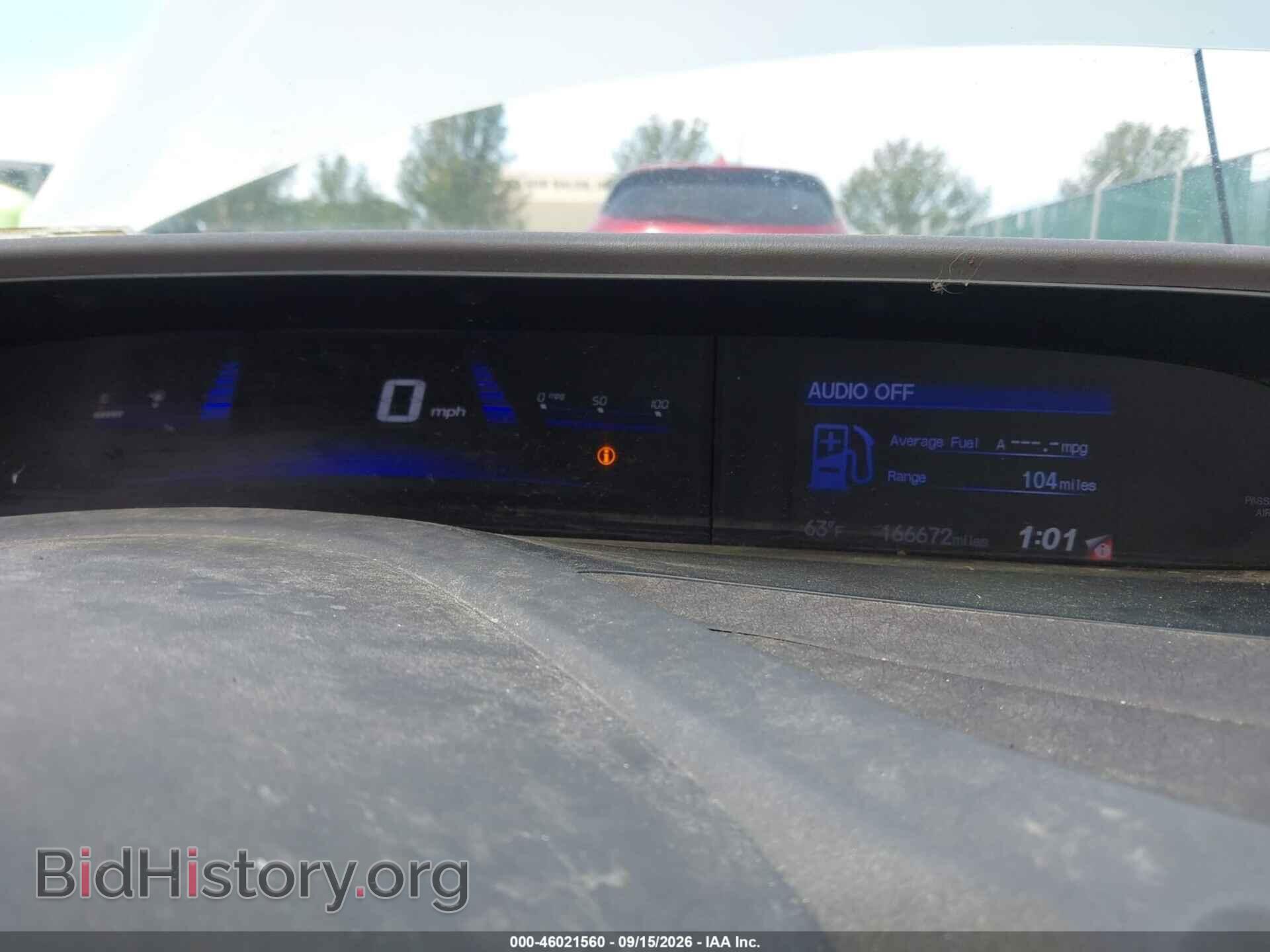 2012 HONDA CIVIC HYBRID - VIN: JHMFB4F27CS007720 - Фото 7