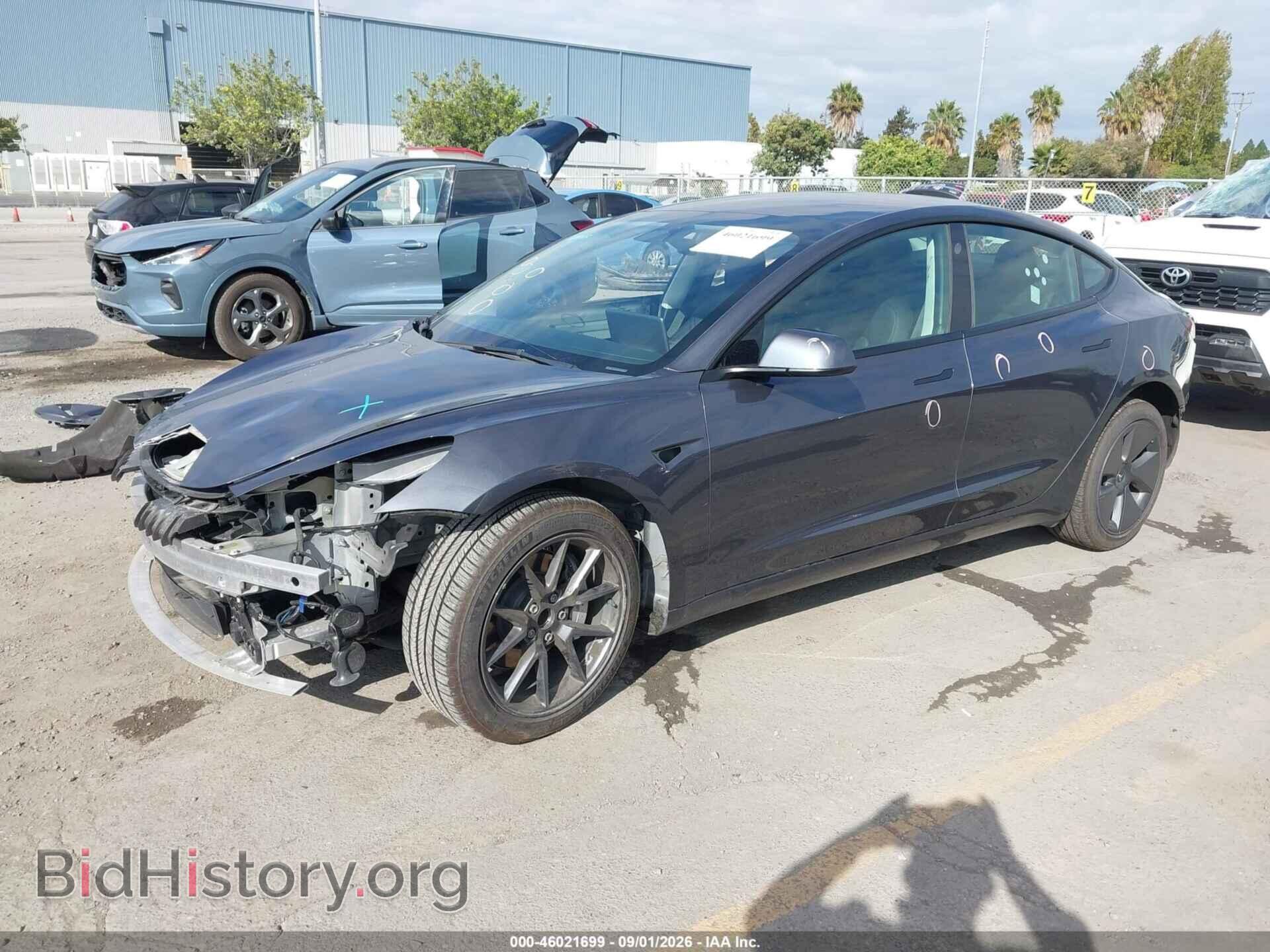 2023 TESLA MODEL 3 - VIN: 5YJ3E1EA3PF455104 - Фото 2