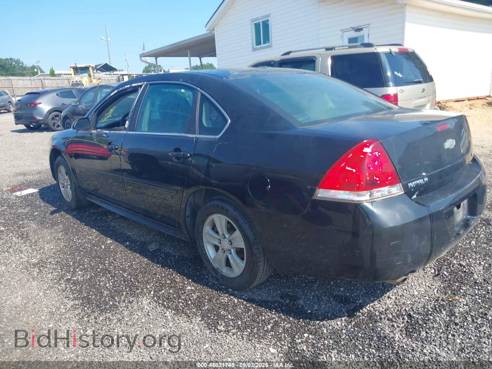 2012 CHEVROLET IMPALA - VIN: 2G1WF5E3XC1319903 - Фото 3