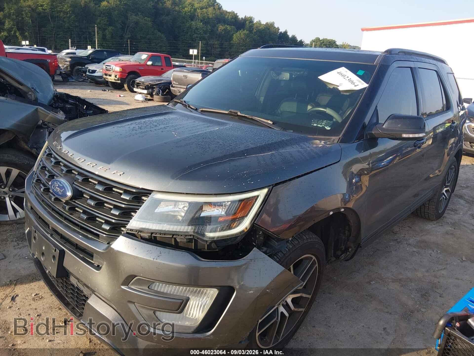 2016 FORD EXPLORER - VIN: 1FM5K8GT4GGB92695 - Фото 2