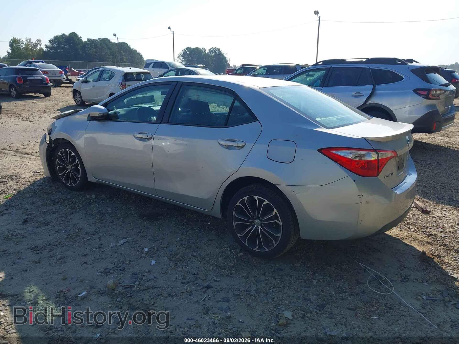 2014 TOYOTA COROLLA - VIN: 5YFBURHEXEP041766 - Фото 3