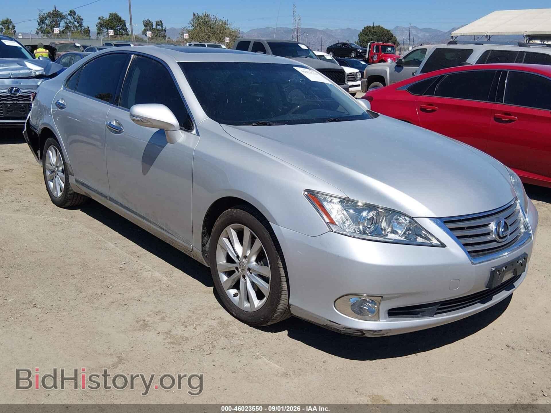 Photo JTHBK1EG4B2449038 - LEXUS ES 350 2011