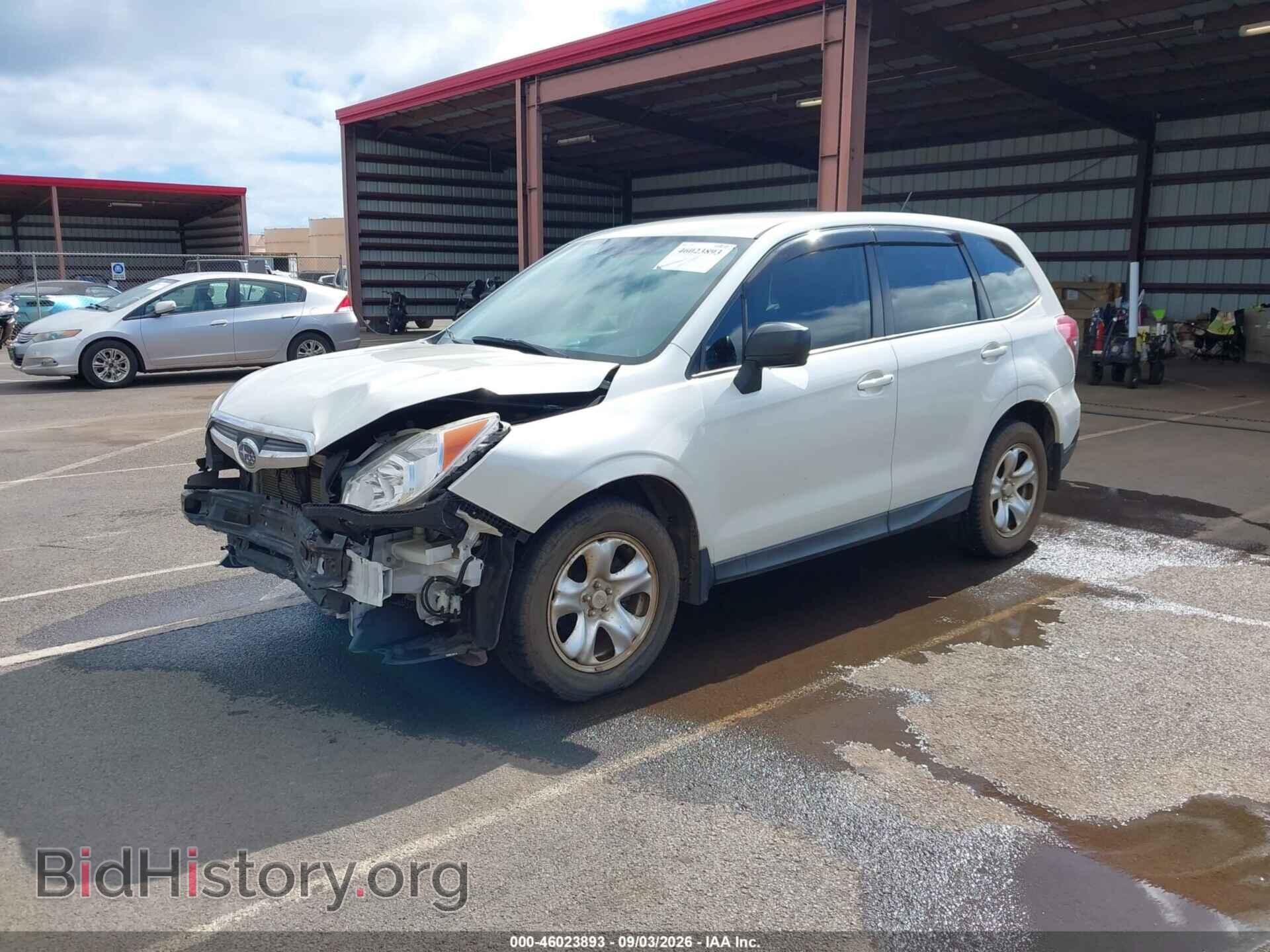 2014 SUBARU FORESTER - VIN: JF2SJAAC7EH511736 - Фото 2