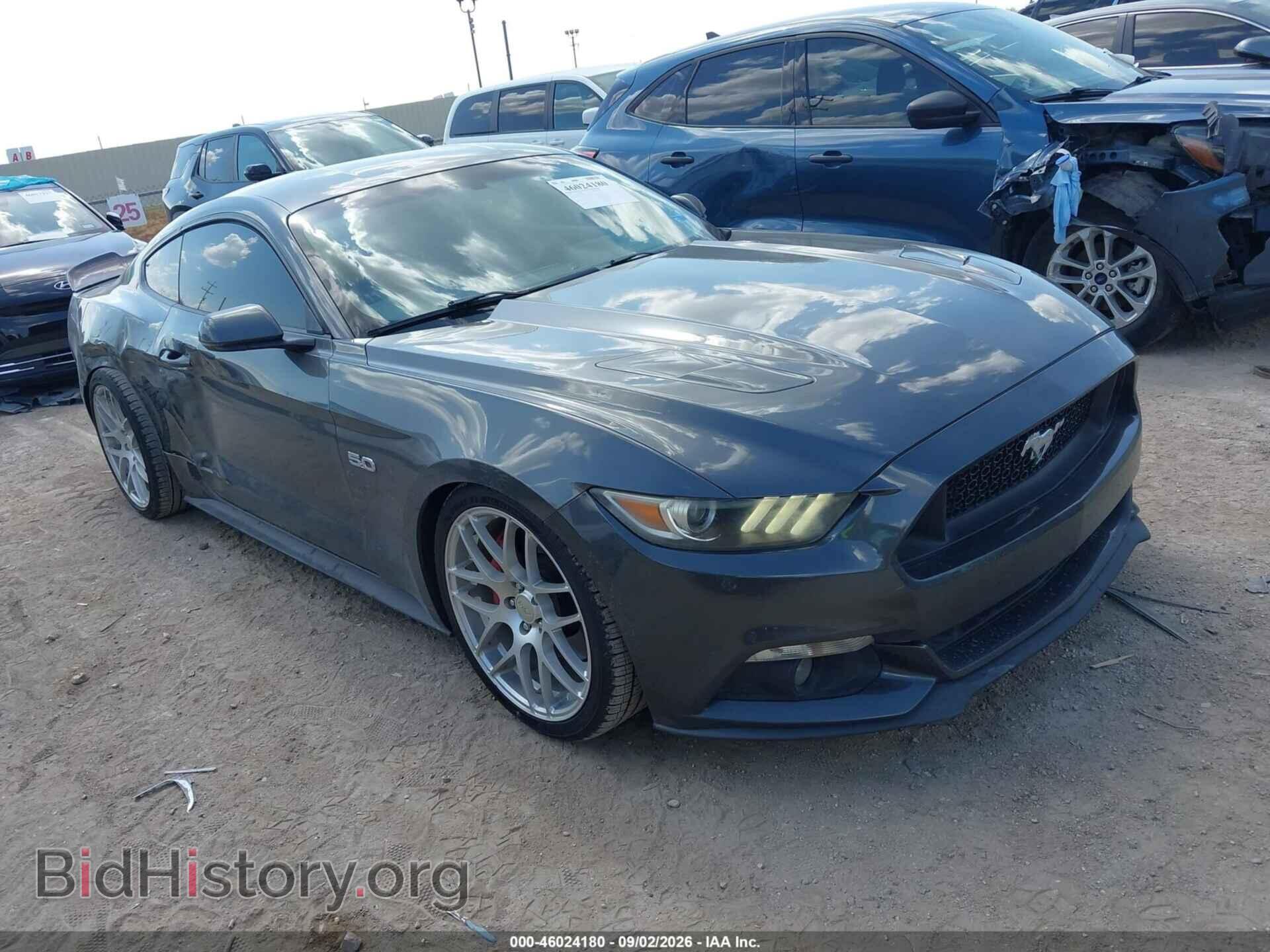 Photo 1FA6P8CF6F5350562 - FORD MUSTANG 2015