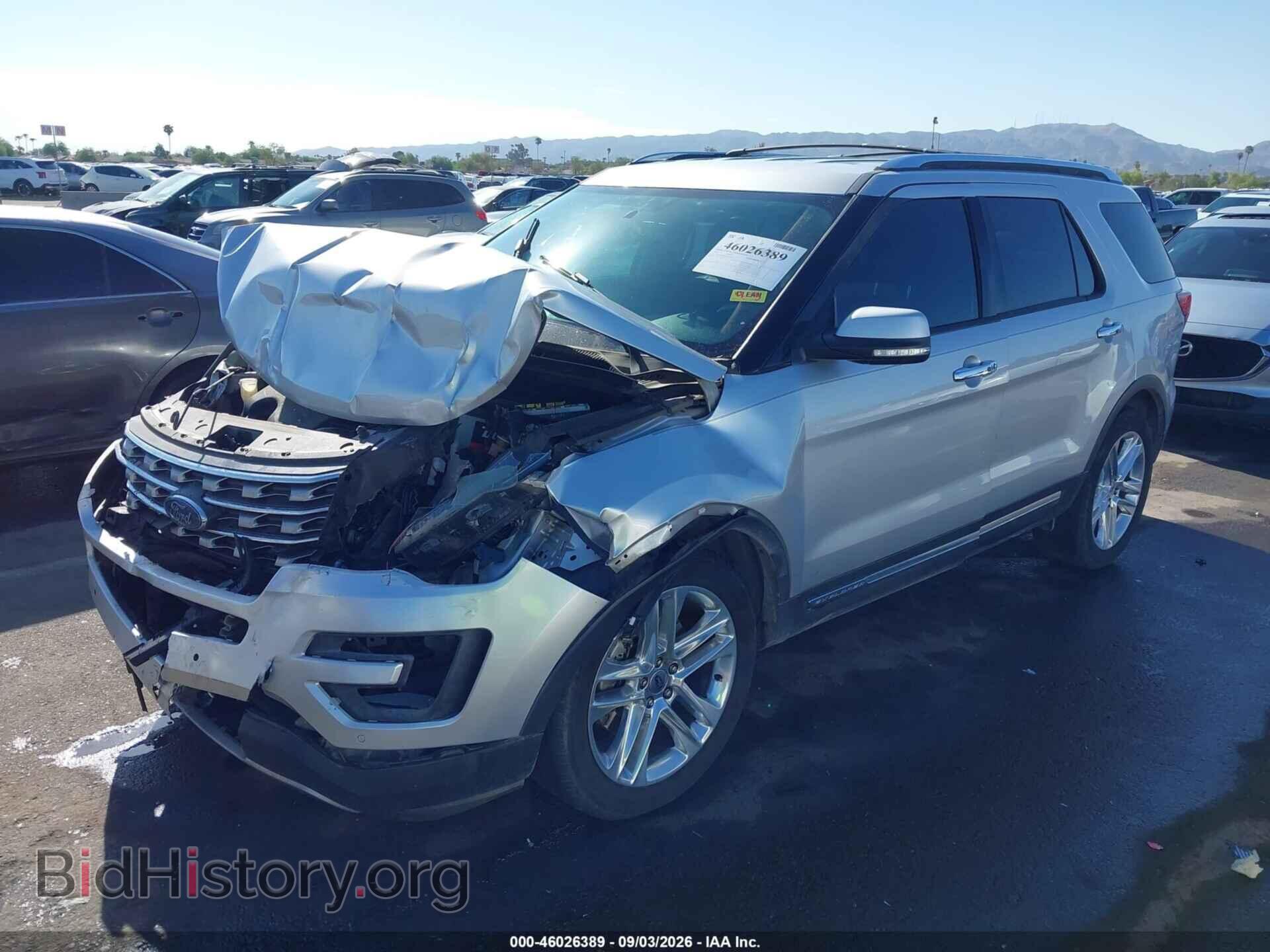 2016 FORD EXPLORER - VIN: 1FM5K7F84GGB34500 - Фото 2