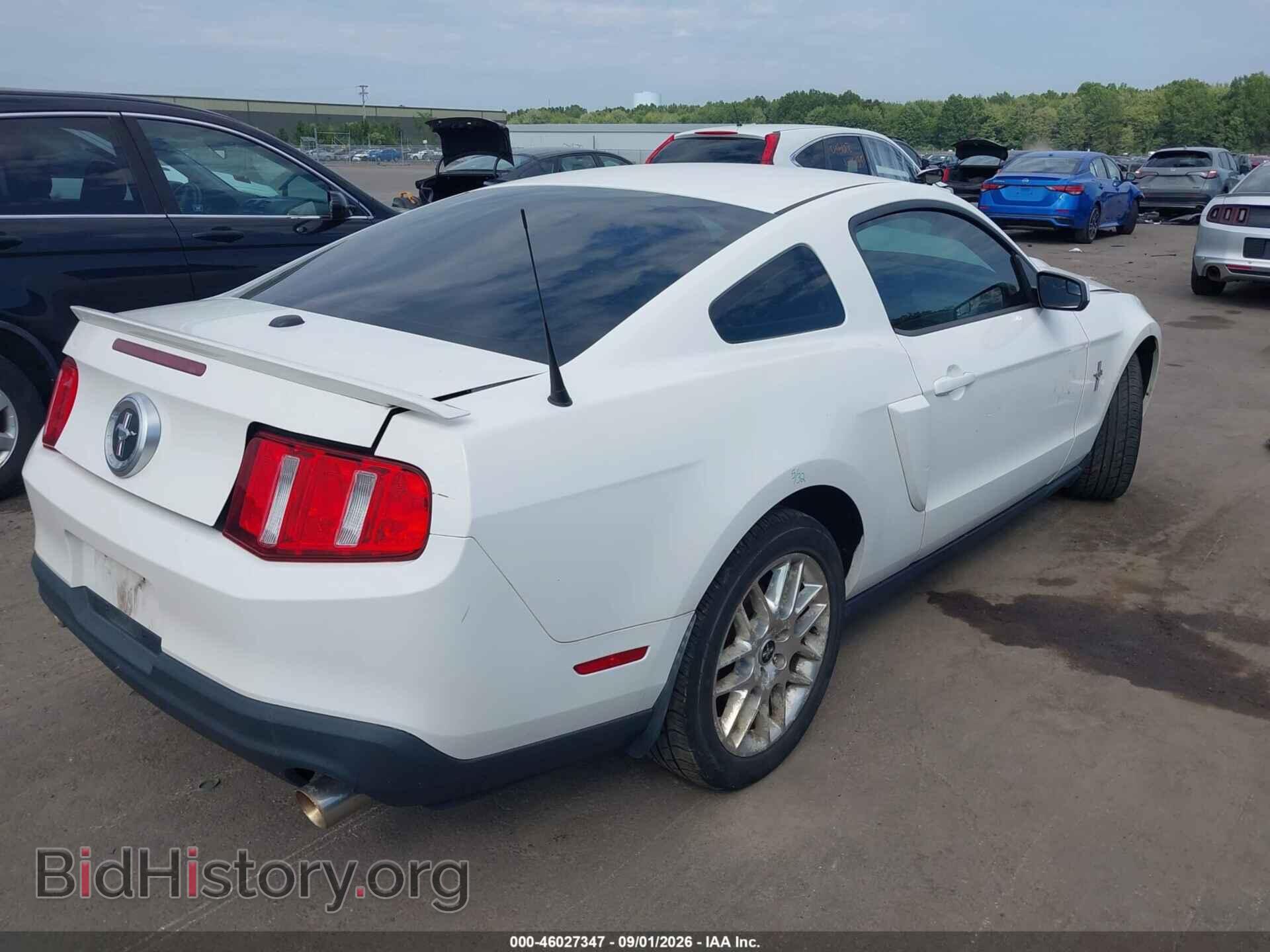 2012 FORD MUSTANG - VIN: 1ZVBP8AM9C5209584 - Photo 4