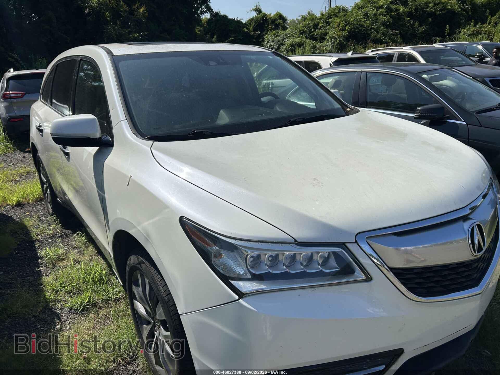 Фотография 5FRYD4H40EB037532 - ACURA MDX 2014