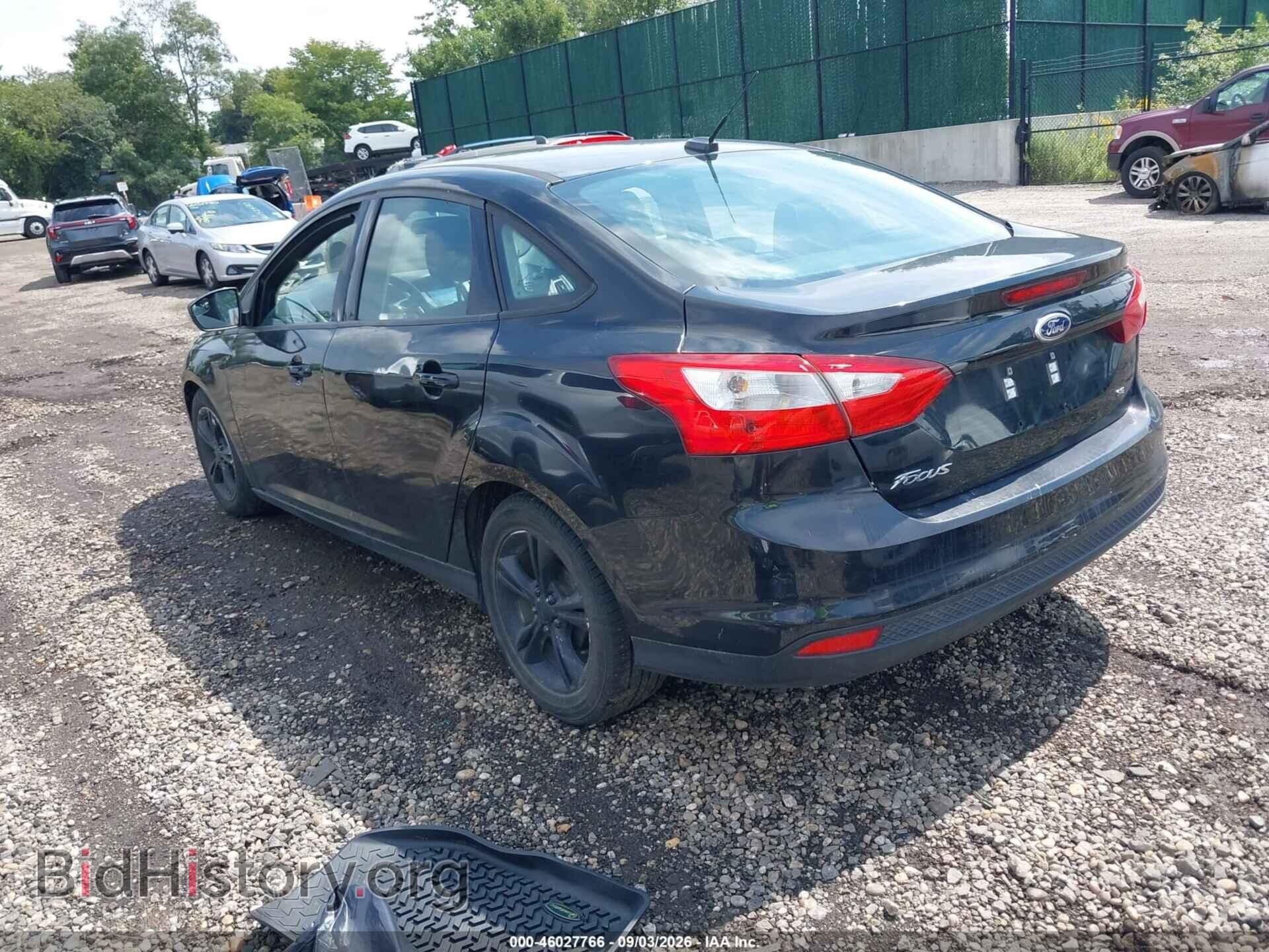 2014 FORD FOCUS - VIN: 1FADP3F28EL257443 - Фото 3