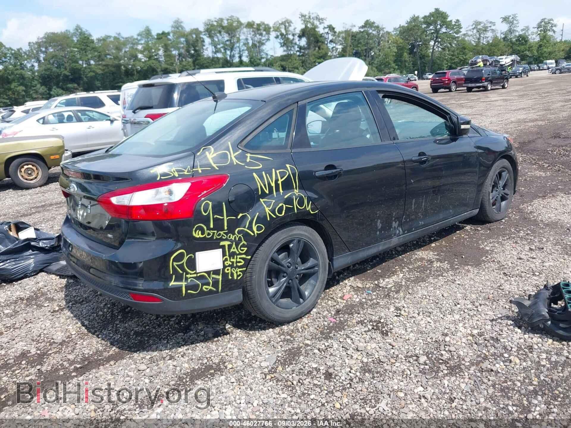 2014 FORD FOCUS - VIN: 1FADP3F28EL257443 - Фото 4