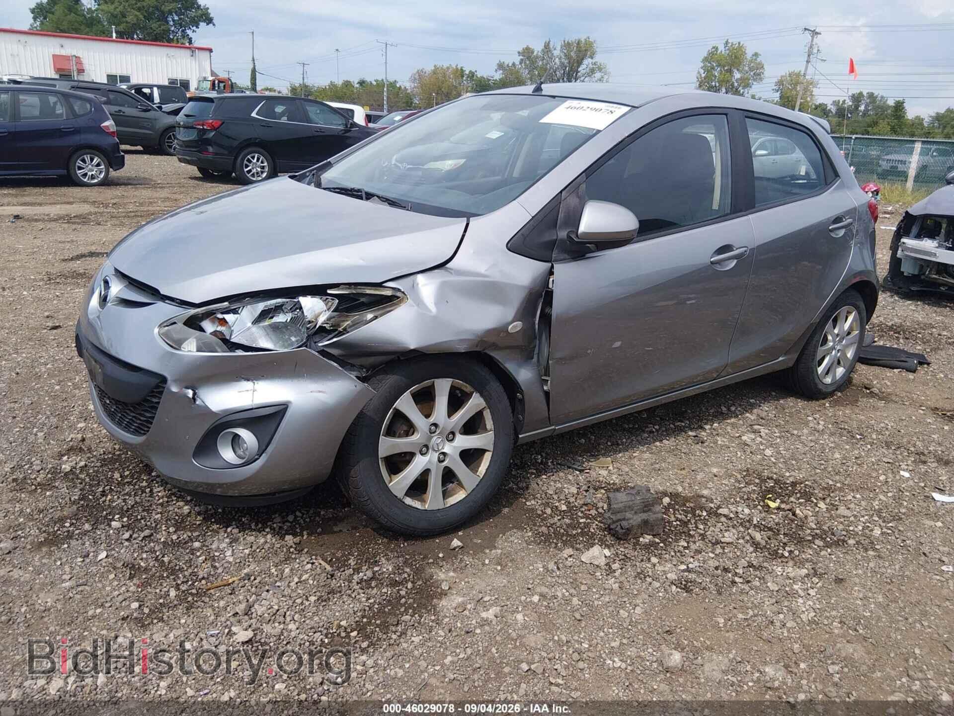 2012 MAZDA MAZDA2 - VIN: JM1DE1LY2C0142641 - Фото 2