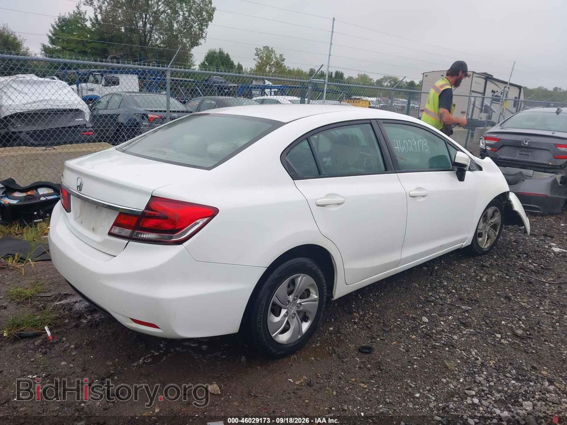 2015 HONDA CIVIC - VIN: 19XFB2F55FE041033 - Фото 4