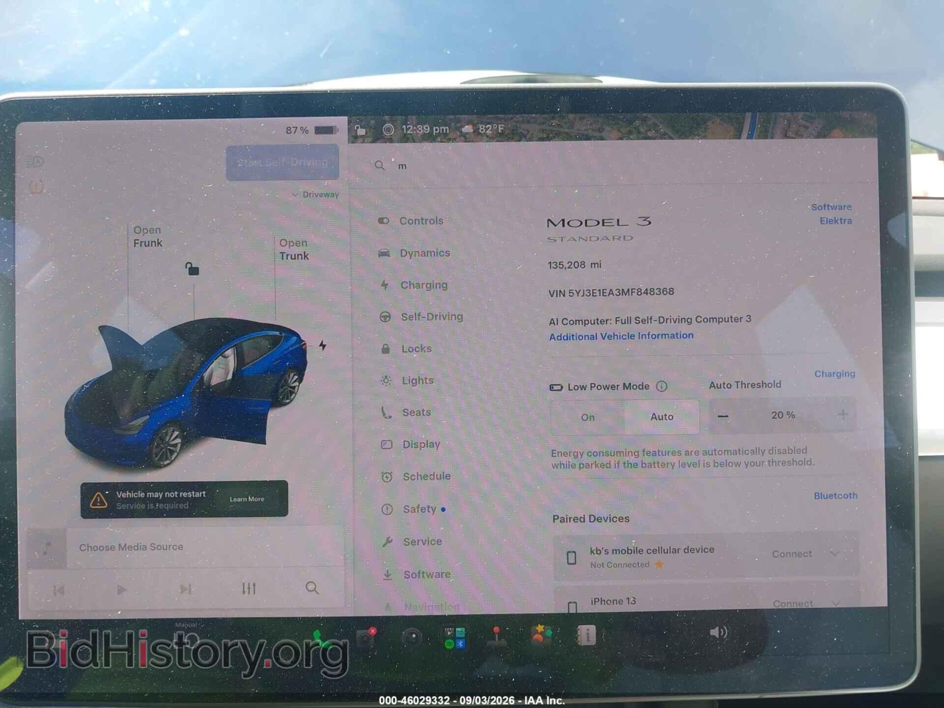 2021 TESLA MODEL 3 - VIN: 5YJ3E1EA3MF848368 - Photo 7