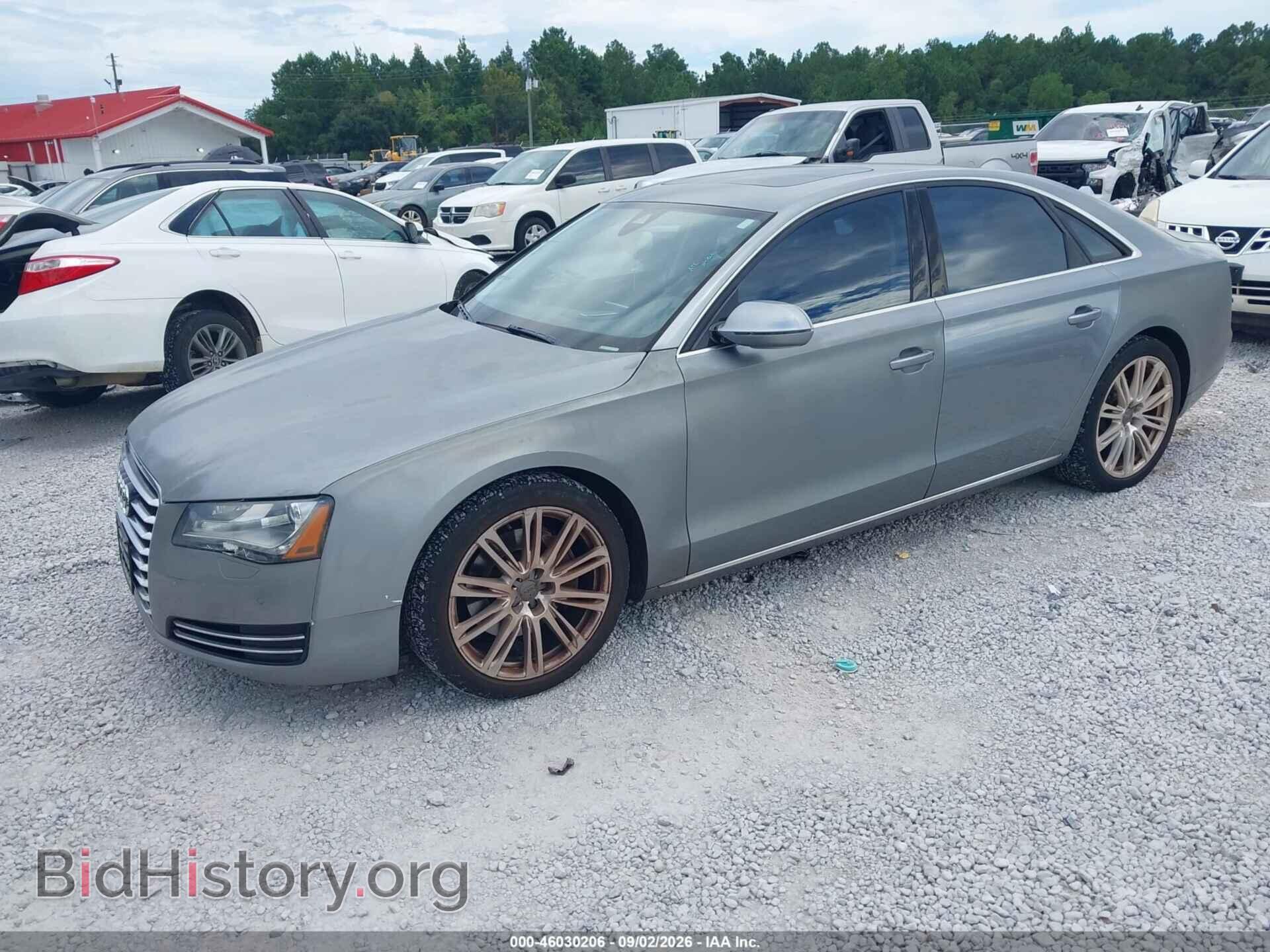 2013 AUDI A8 - VIN: WAUAGAFD3DN013640 - Photo 2