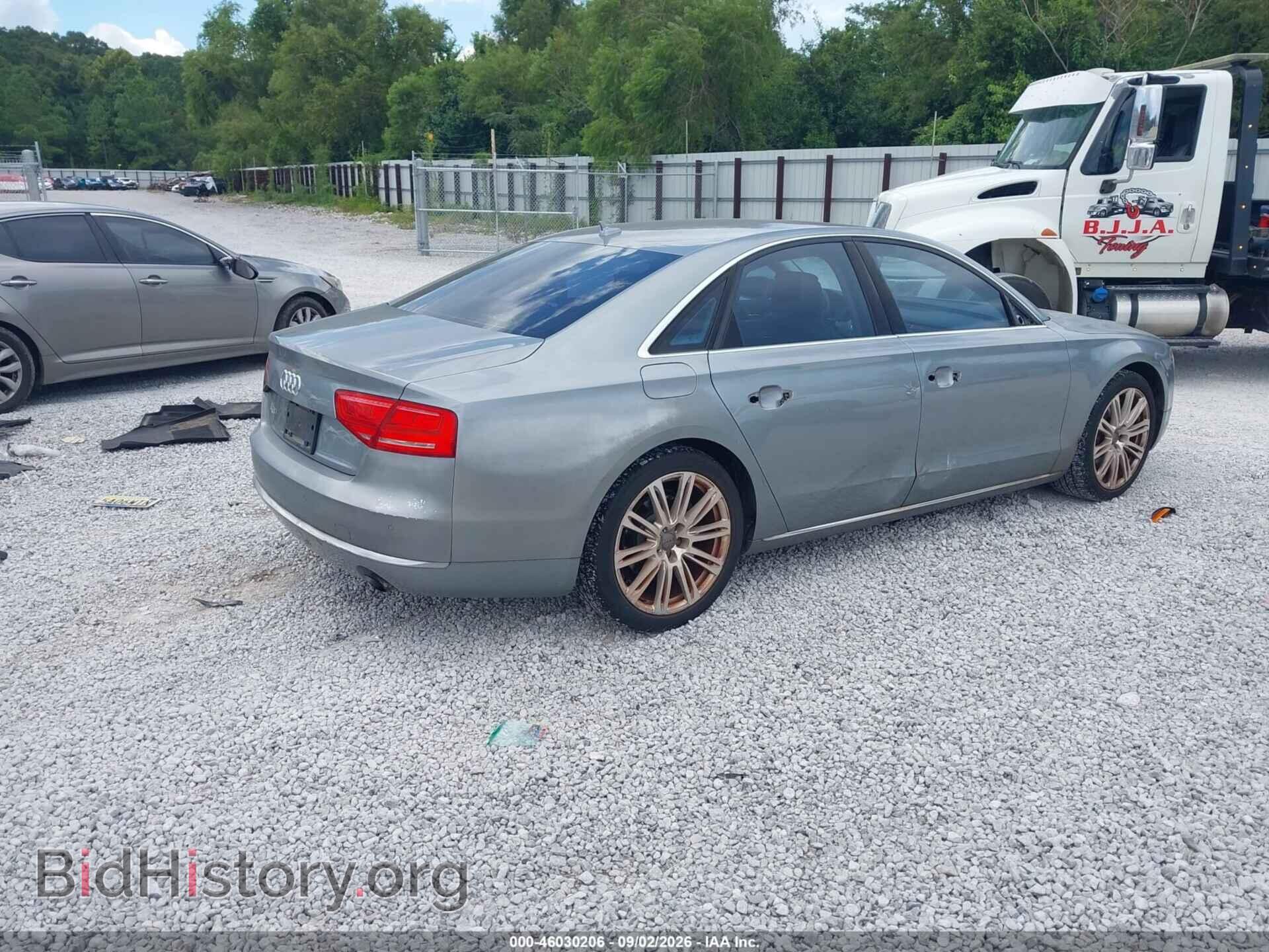 2013 AUDI A8 - VIN: WAUAGAFD3DN013640 - Photo 4