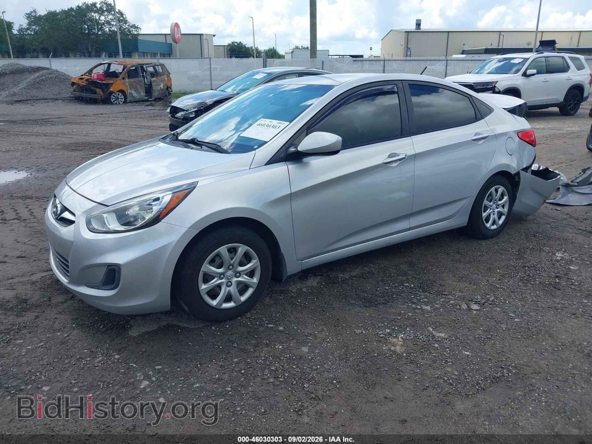 2014 HYUNDAI ACCENT - VIN: KMHCT4AE4EU756237 - Photo 2