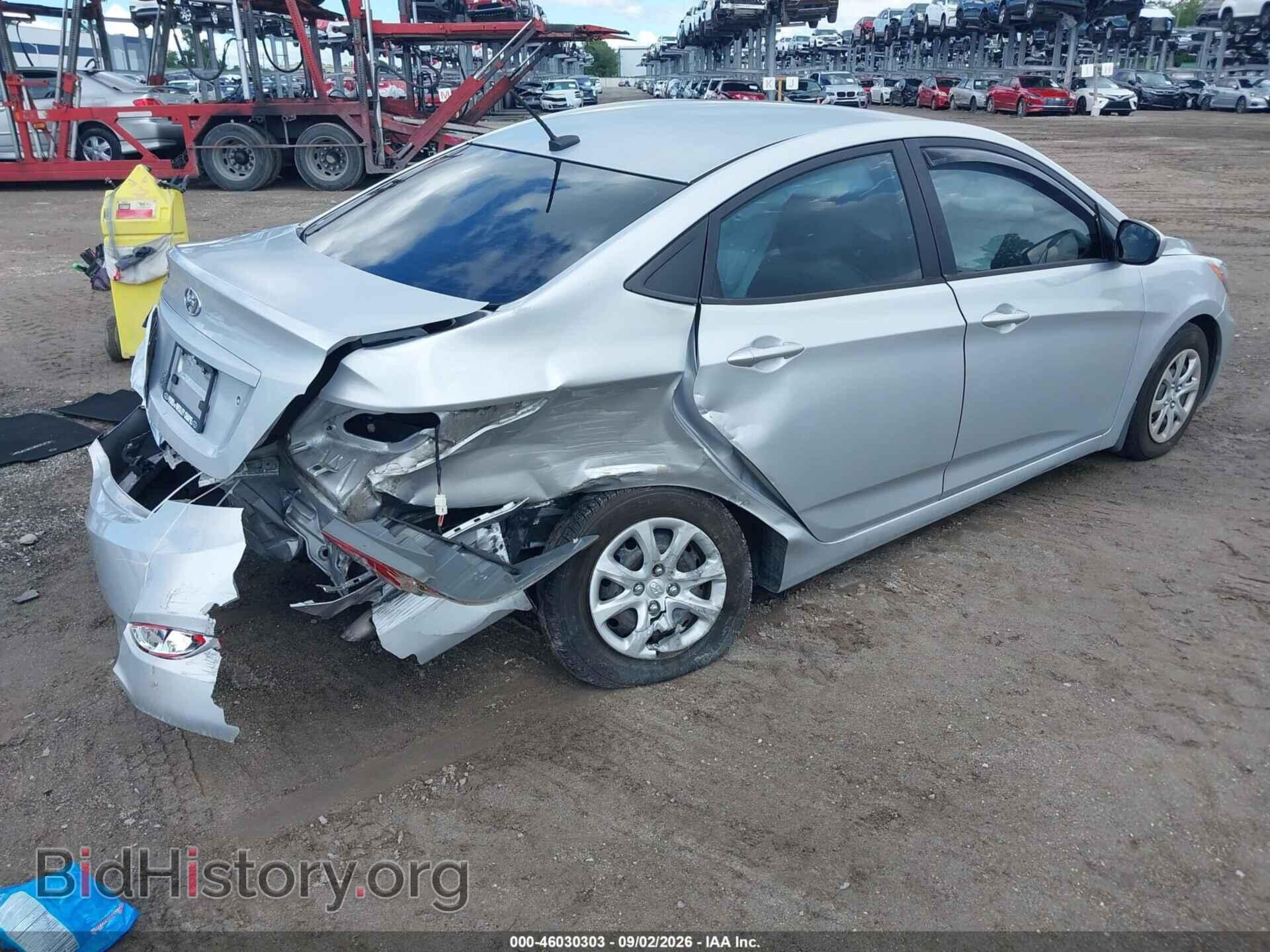 2014 HYUNDAI ACCENT - VIN: KMHCT4AE4EU756237 - Photo 4