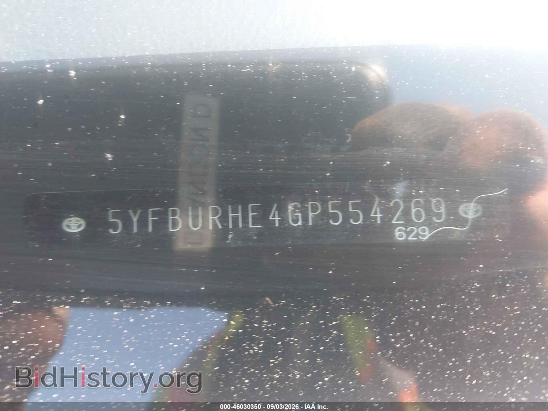 2016 TOYOTA COROLLA - VIN: 5YFBURHE4GP554269 - Фото 17