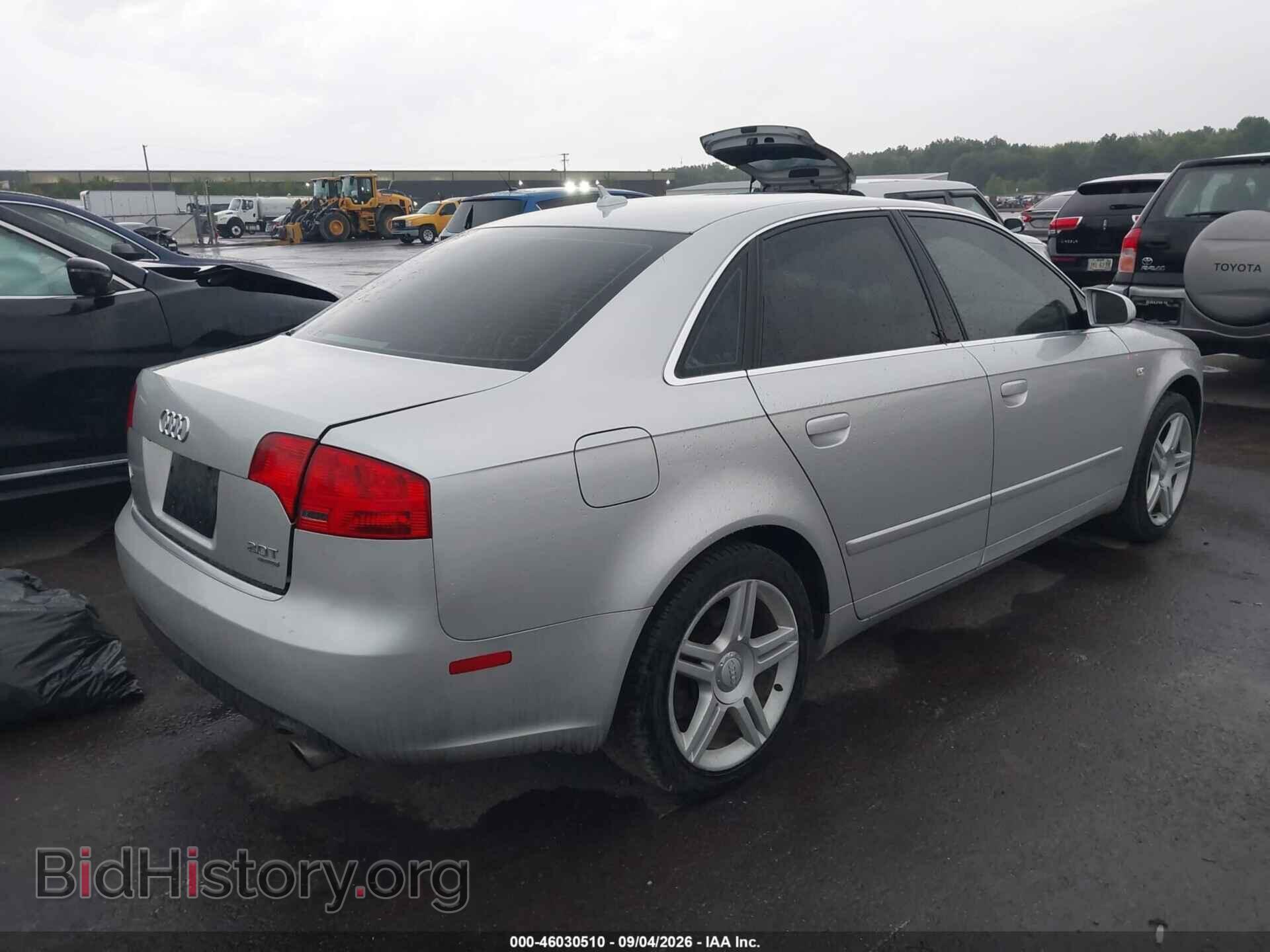 2007 AUDI A4 - VIN: WAUDF78E07A282232 - Фото 4