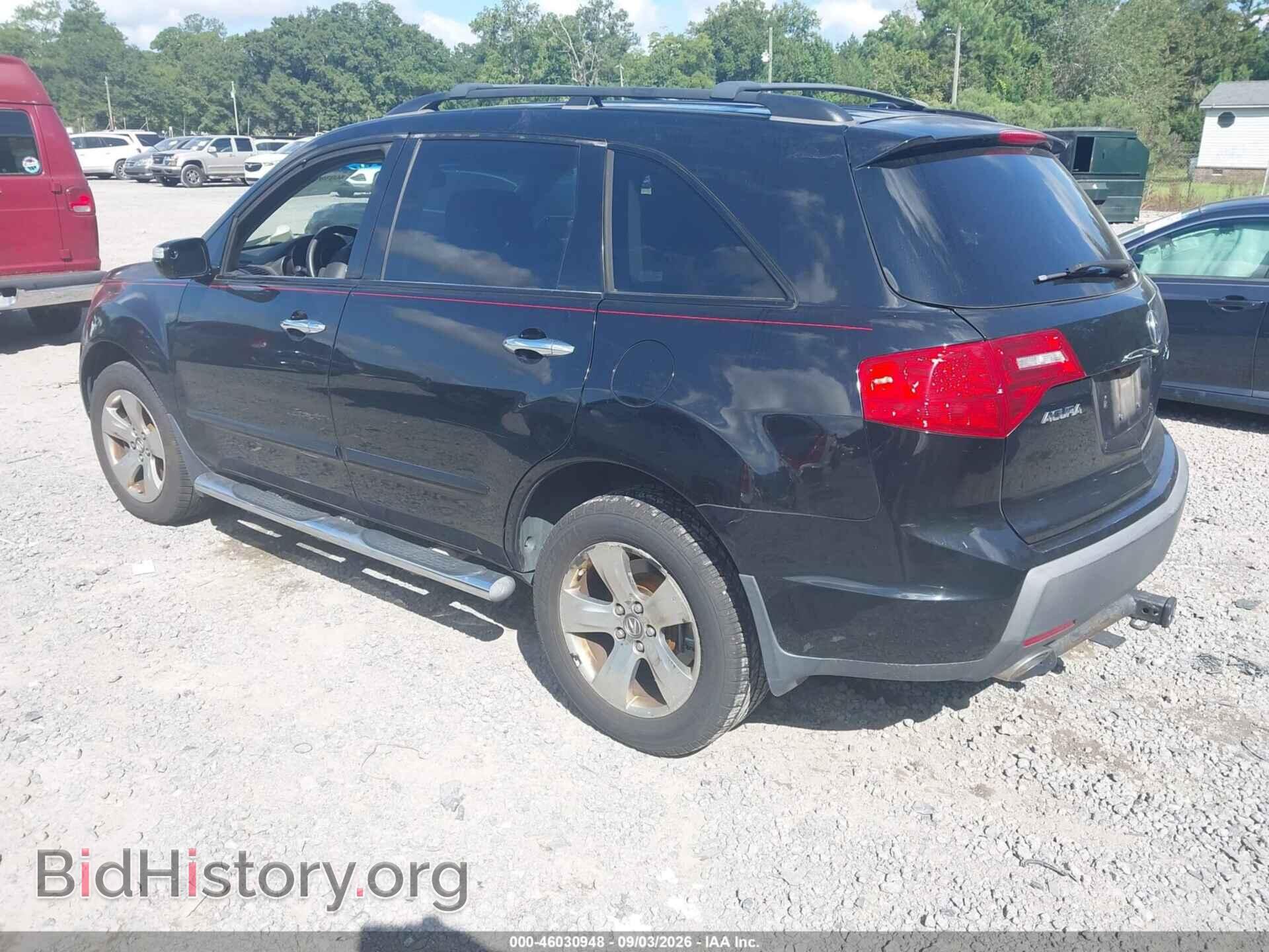 2009 ACURA MDX - VIN: 2HNYD28789H528201 - Фото 3