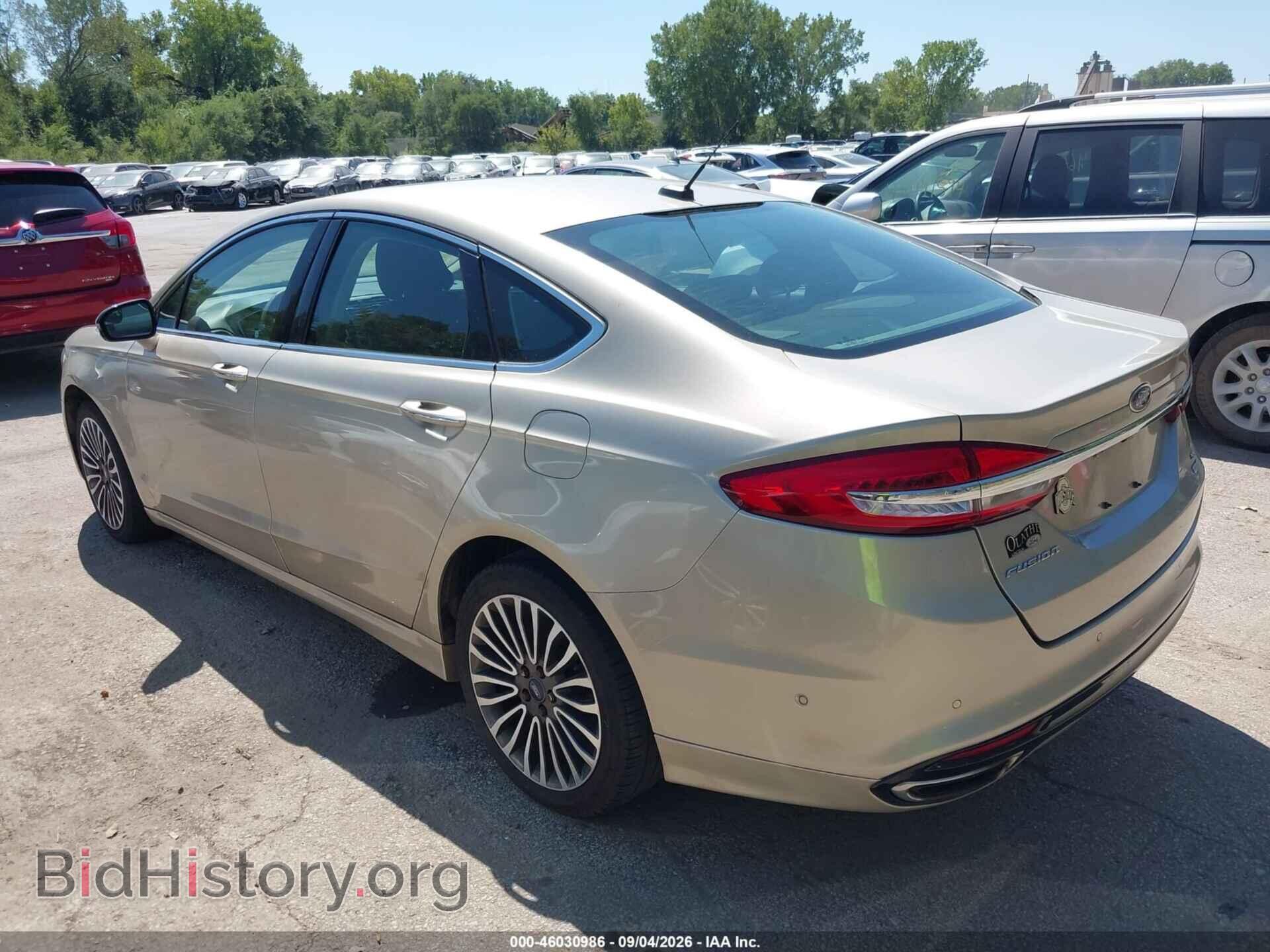 2017 FORD FUSION - VIN: 3FA6P0H99HR140395 - Фото 3