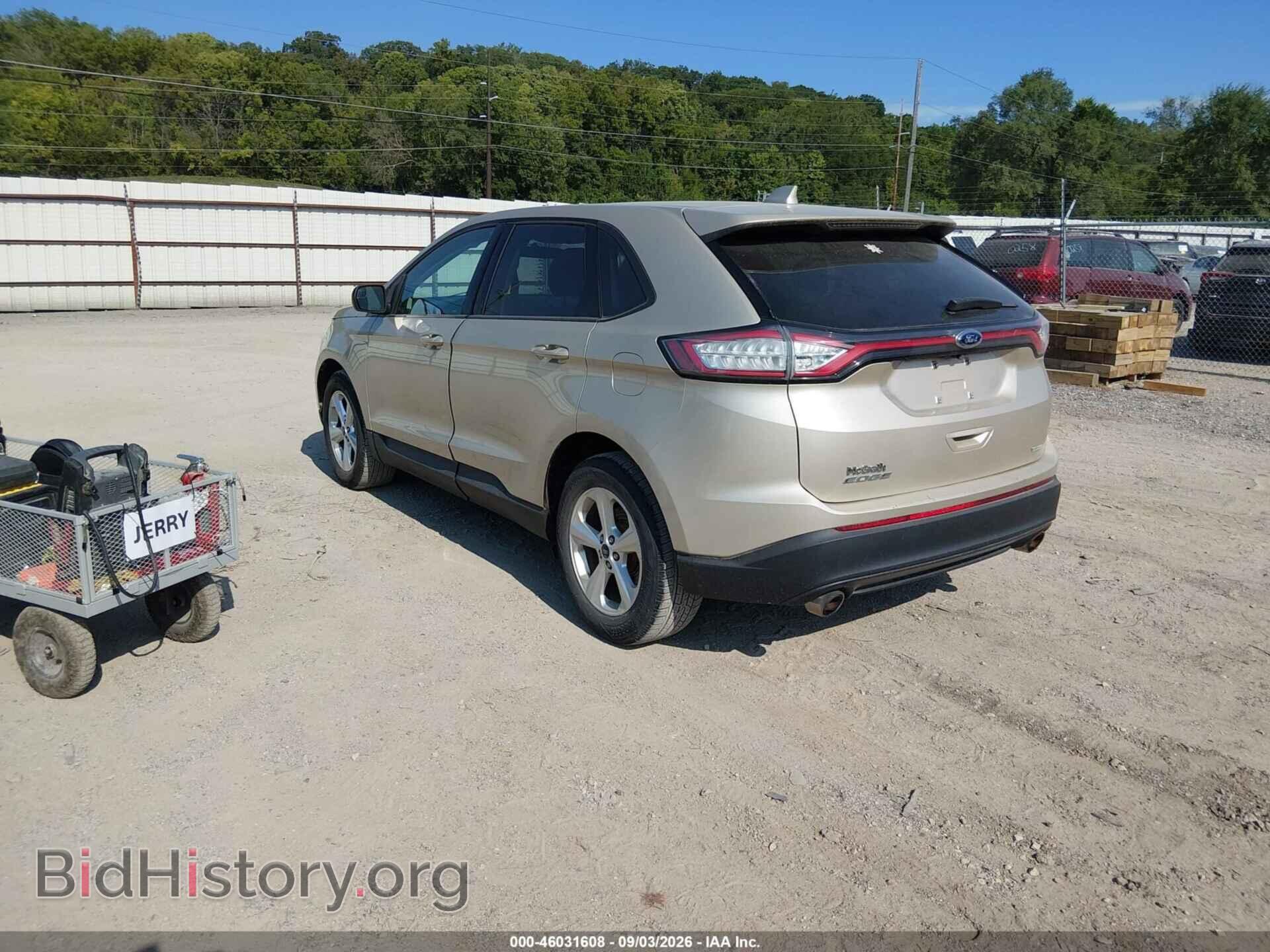 2017 FORD EDGE - VIN: 2FMPK3G96HBB67497 - Photo 3
