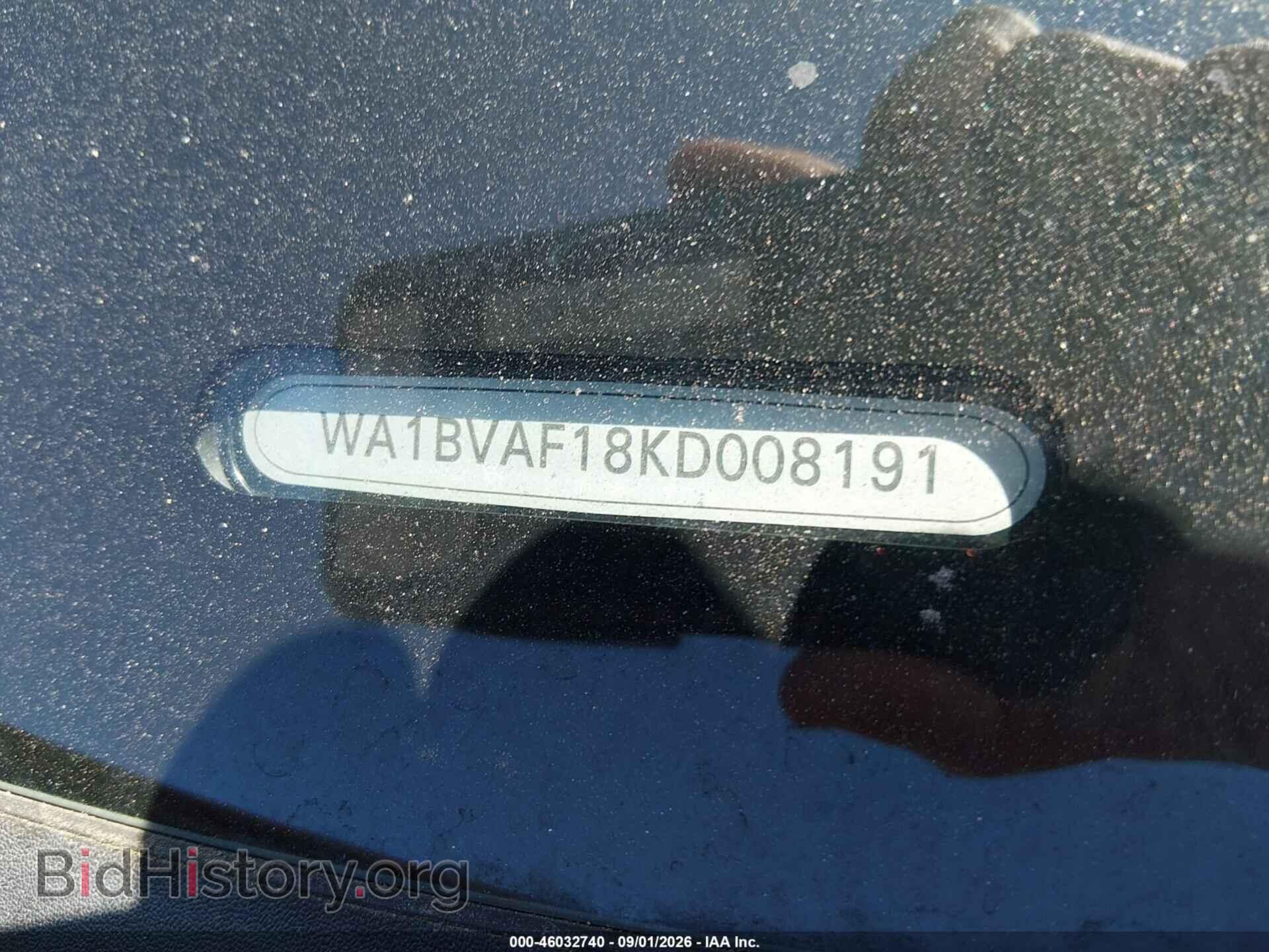 2019 AUDI Q8 - VIN: WA1BVAF18KD008191 - Photo 9