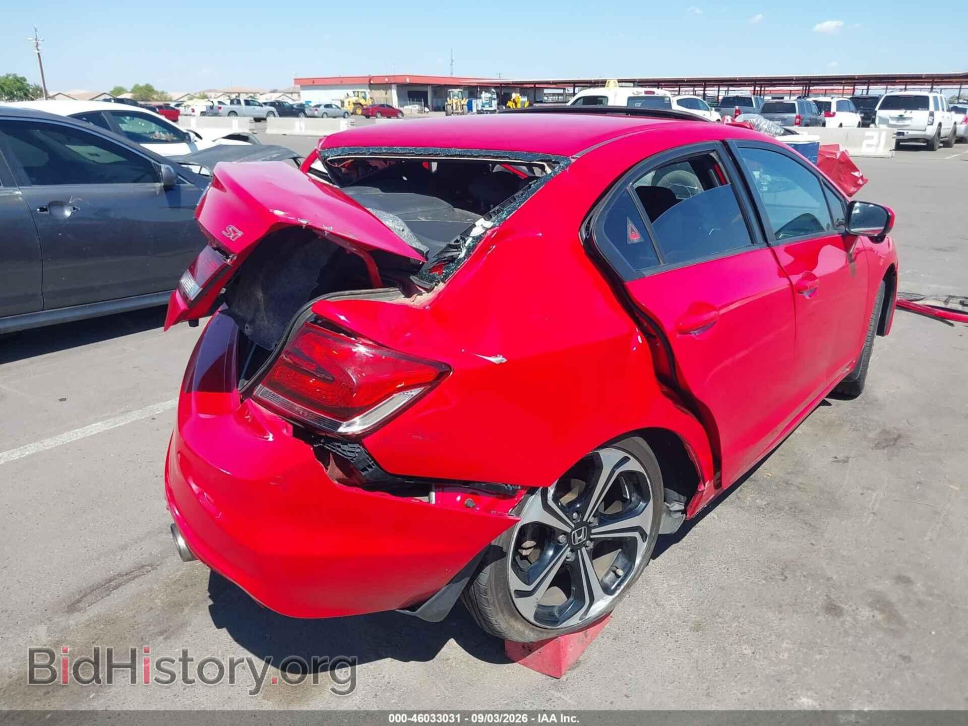 2015 HONDA CIVIC - VIN: 2HGFB6E55FH700579 - Фото 4