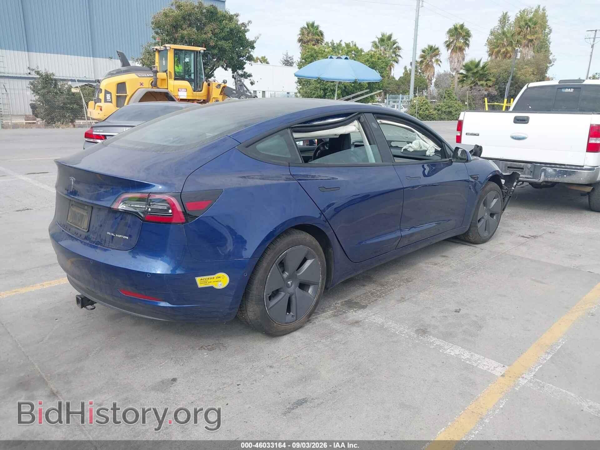 2022 TESLA MODEL 3 - VIN: 5YJ3E1EB7NF125388 - Фото 4