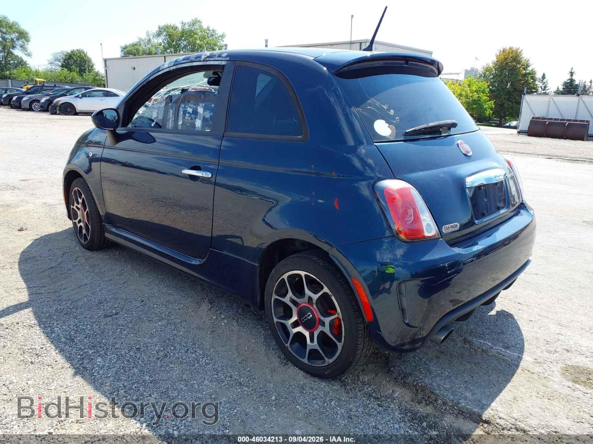 2015 FIAT 500 - VIN: 3C3CFFHH9FT667710 - Фото 3