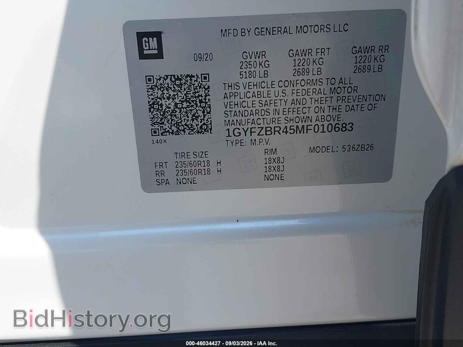 2021 CADILLAC XT4 - VIN: 1GYFZBR45MF010683 - Фото 13