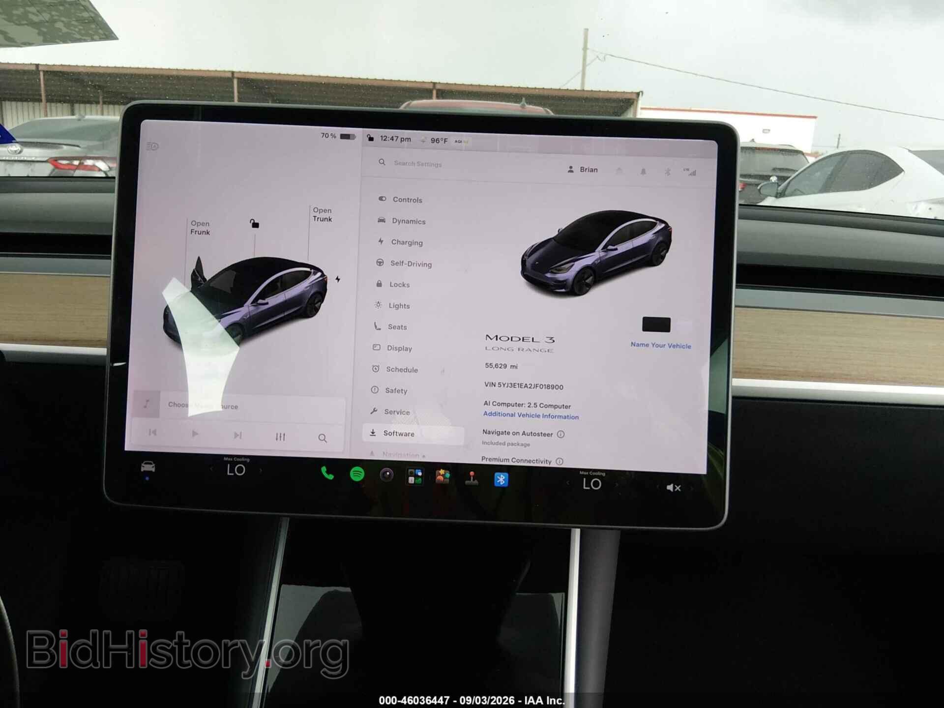 2018 TESLA MODEL 3 - VIN: 5YJ3E1EA2JF018900 - Photo 7
