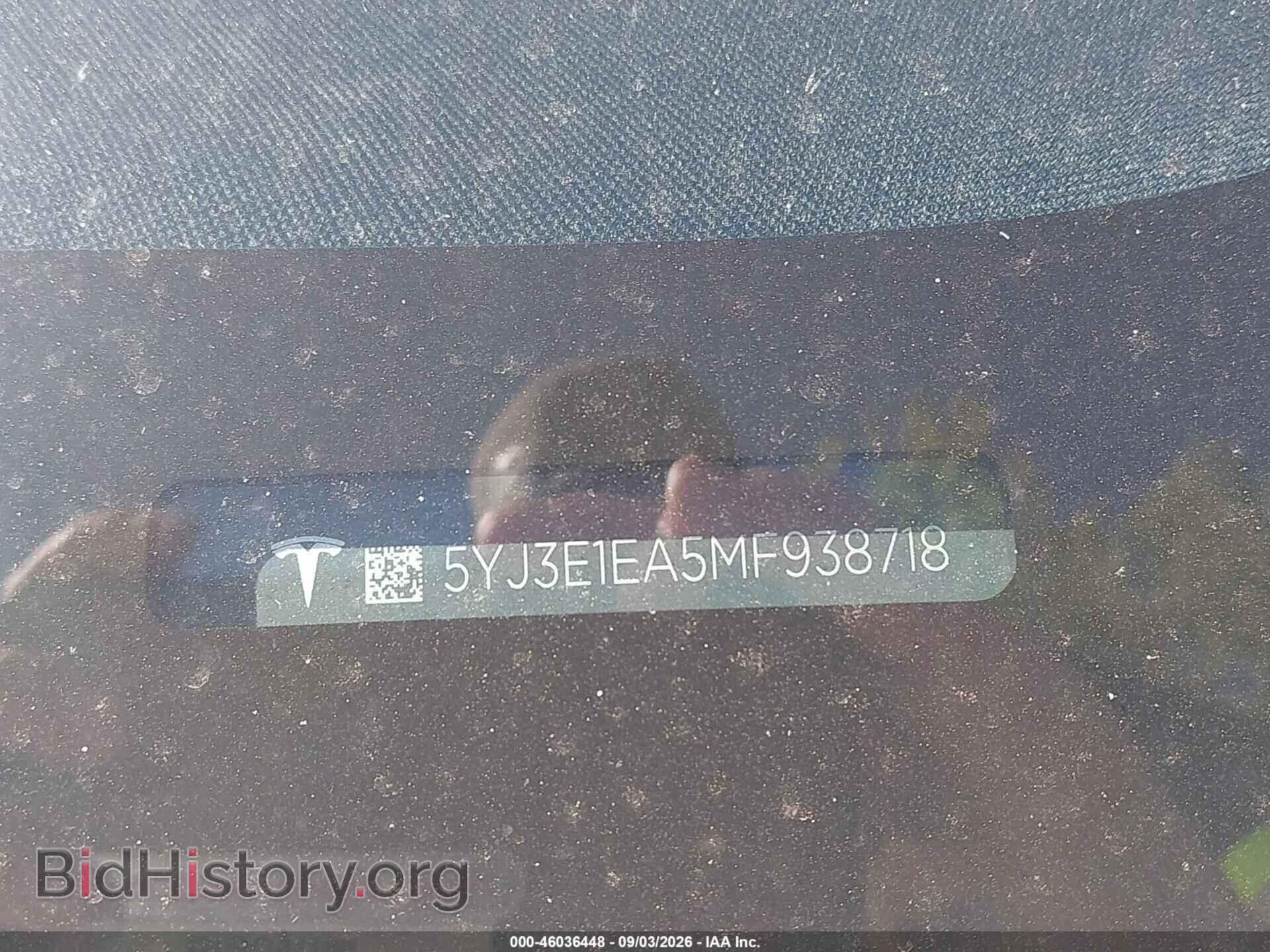 2021 TESLA MODEL 3 - VIN: 5YJ3E1EA5MF938718 - Фото 9