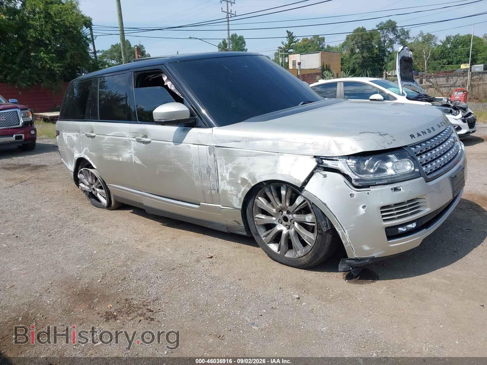 Фотография SALGS2EF8EA135030 - LAND ROVER RANGE ROVER 2014