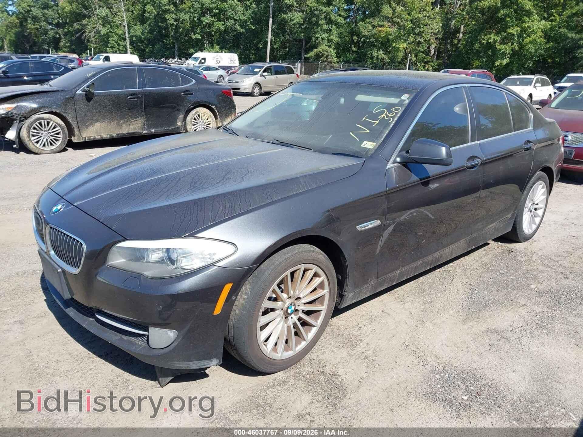 2013 BMW 535I - VIN: WBAFU7C58DDU76345 - Фото 2