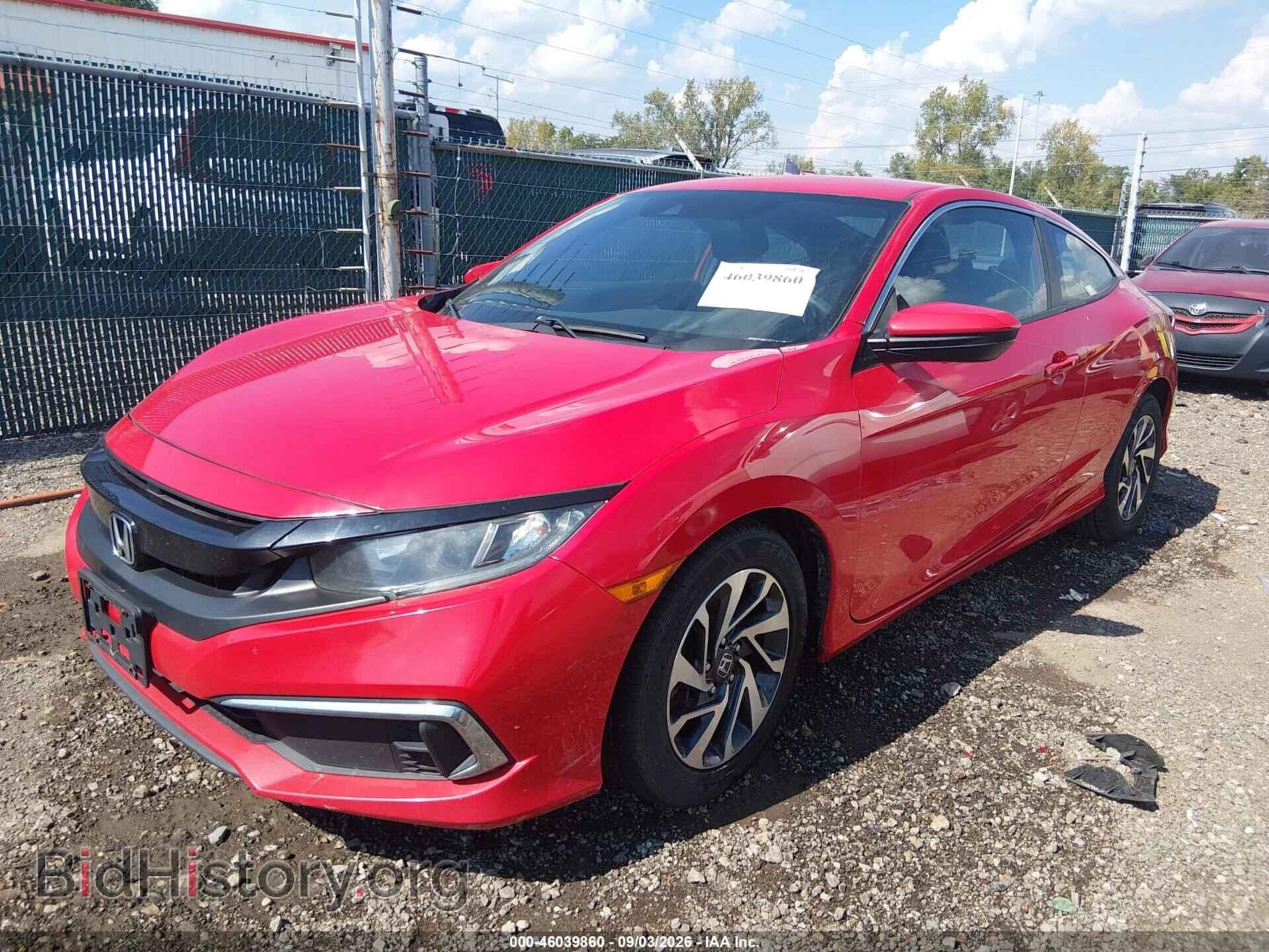 2019 HONDA CIVIC - VIN: 2HGFC4B65KH304886 - Фото 2