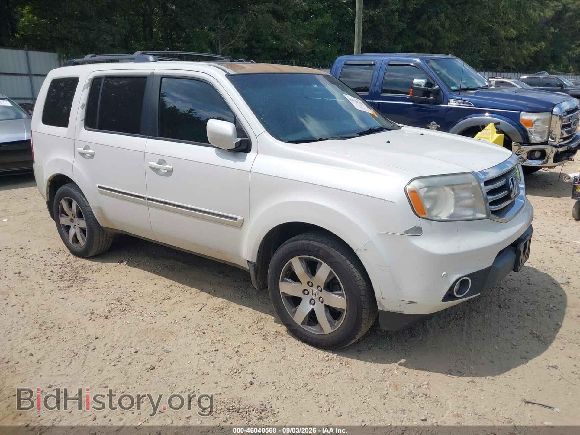 Фотография 5FNYF3H98DB026343 - HONDA PILOT 2013