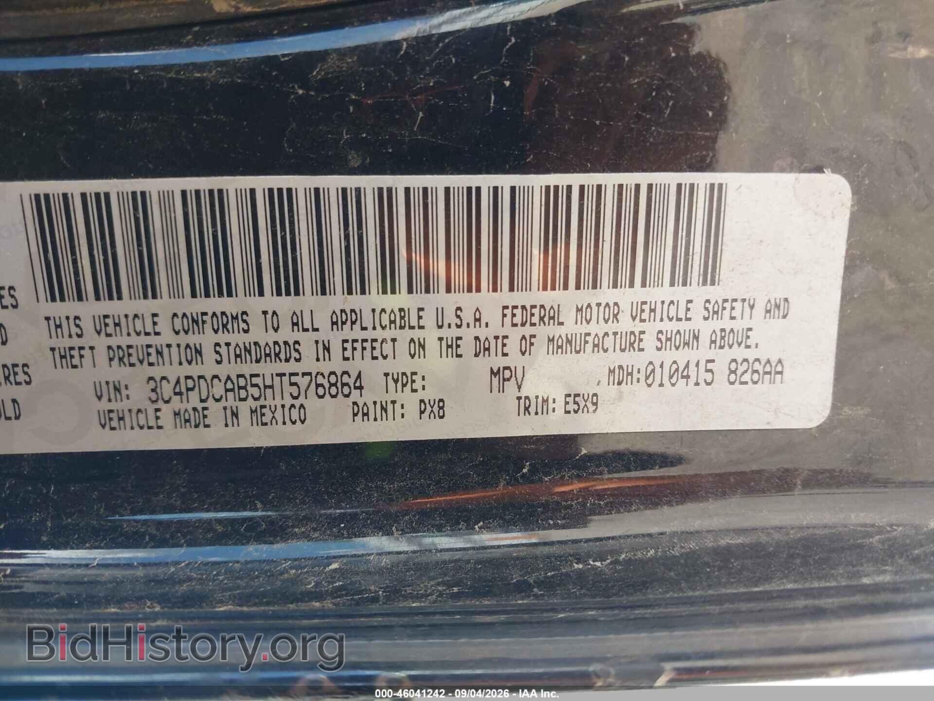 2017 DODGE JOURNEY - VIN: 3C4PDCAB5HT576864 - Photo 9