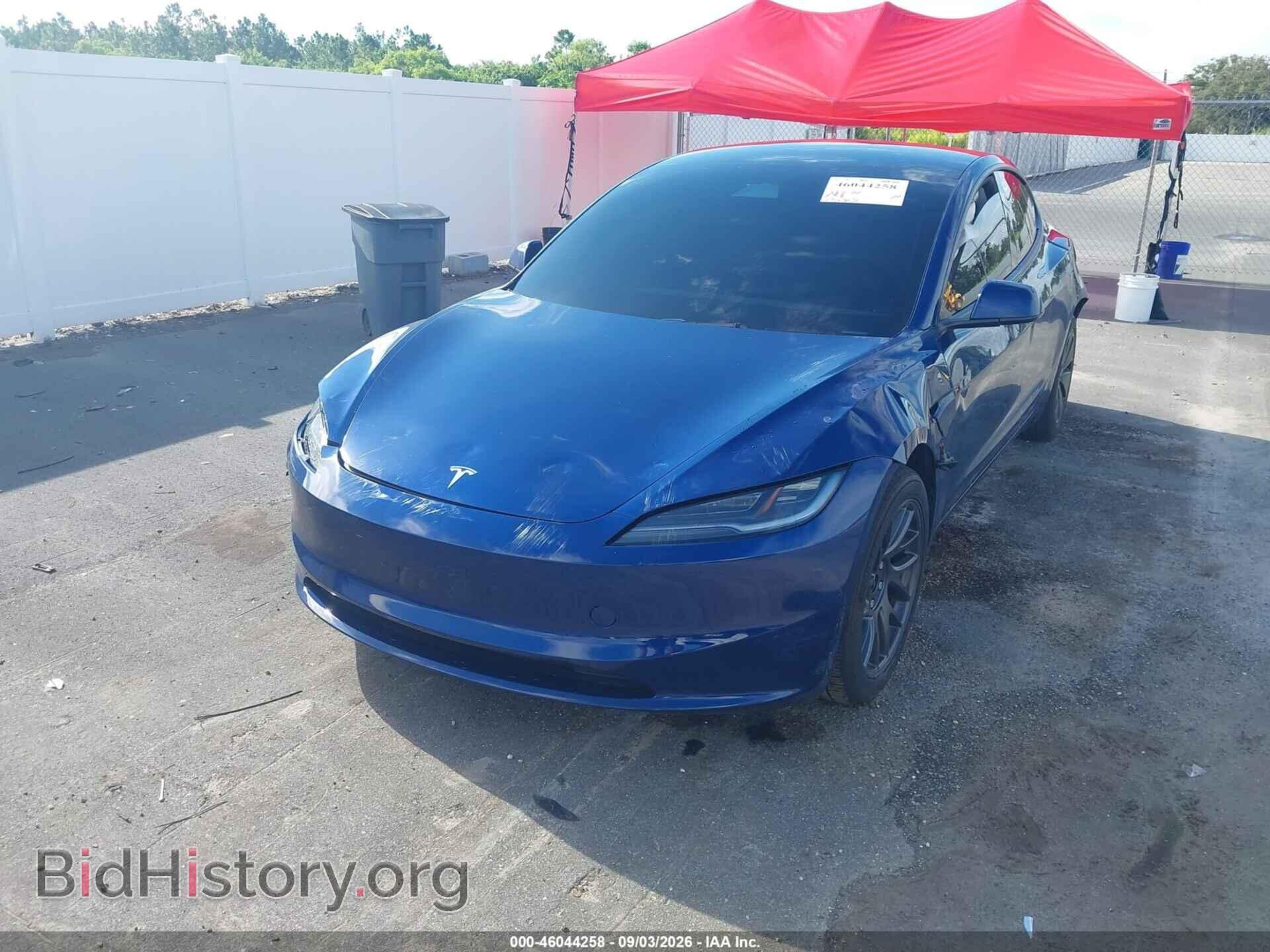 2025 TESLA MODEL 3 - VIN: 5YJ3E1EA5SF034607 - Photo 2