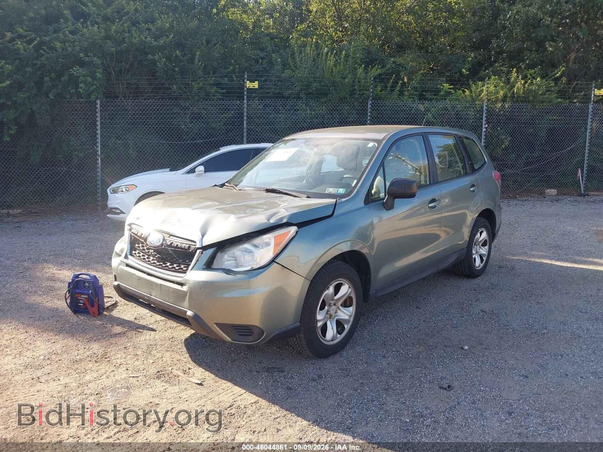 2014 SUBARU FORESTER - VIN: JF2SJAAC6EH509184 - Фото 2