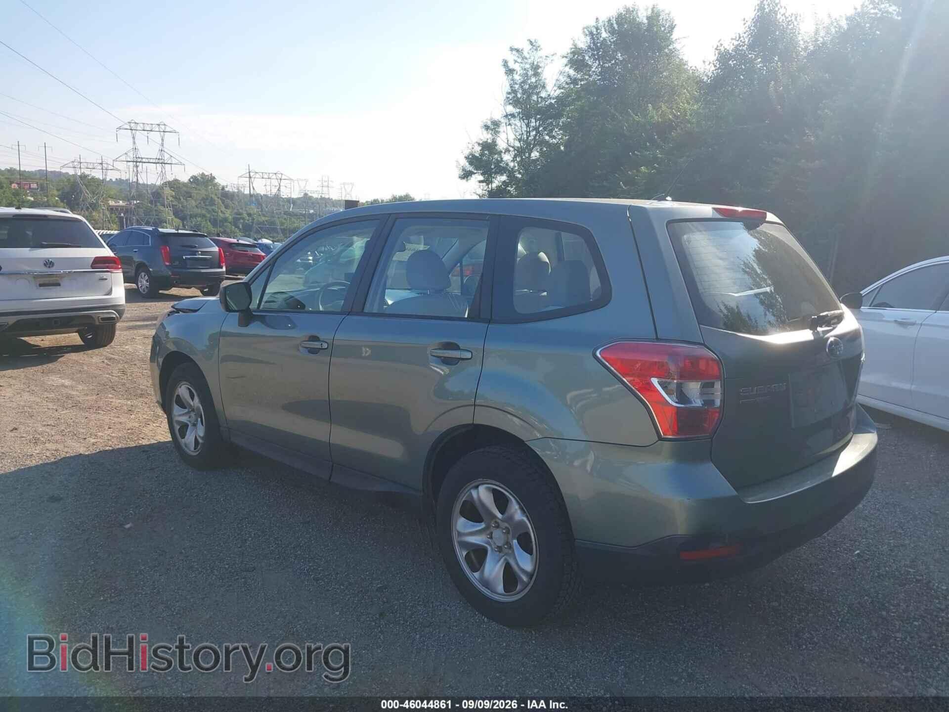 2014 SUBARU FORESTER - VIN: JF2SJAAC6EH509184 - Фото 3