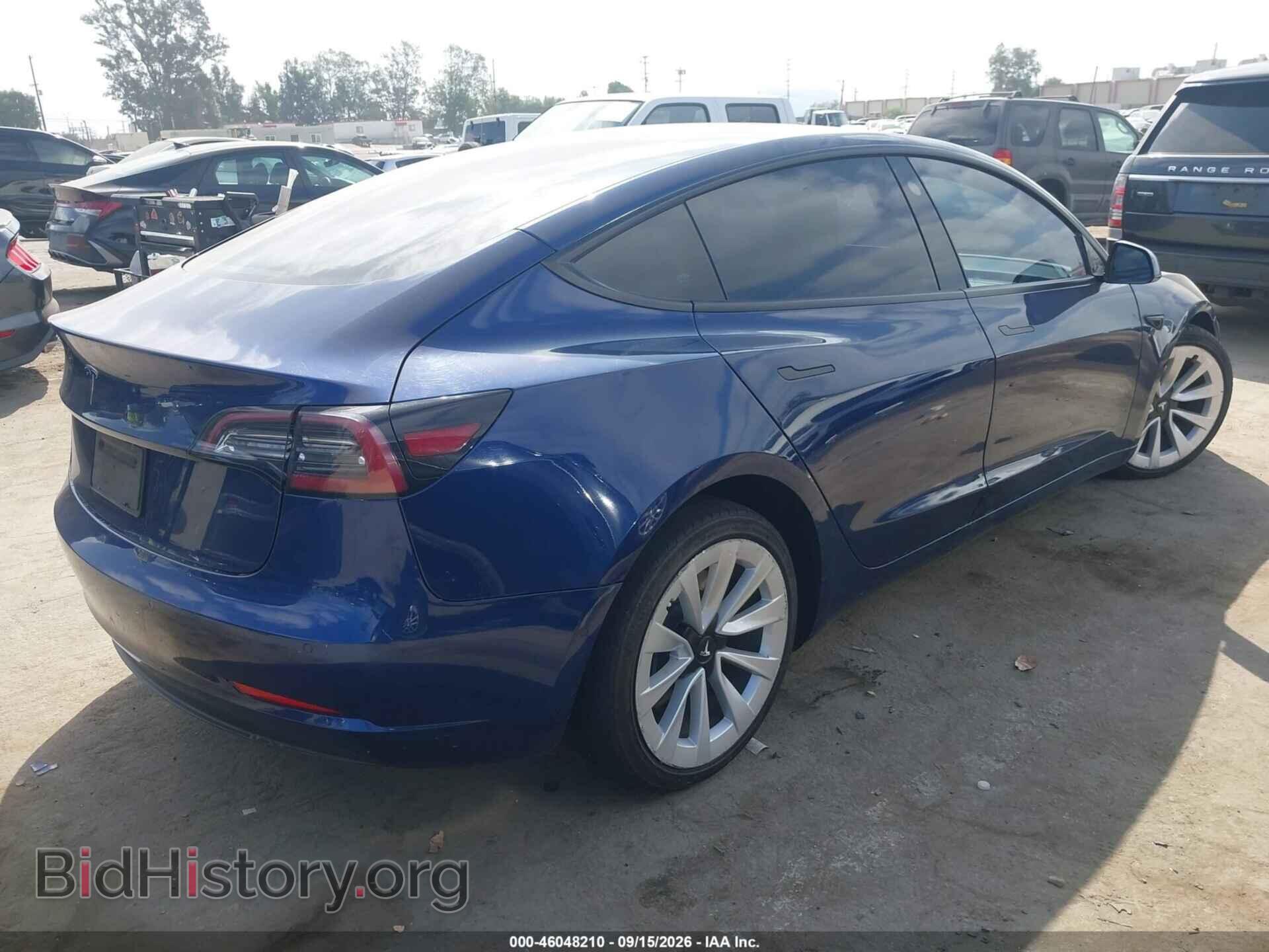 2022 TESLA MODEL 3 - VIN: 5YJ3E1EA6NF143808 - Фото 4