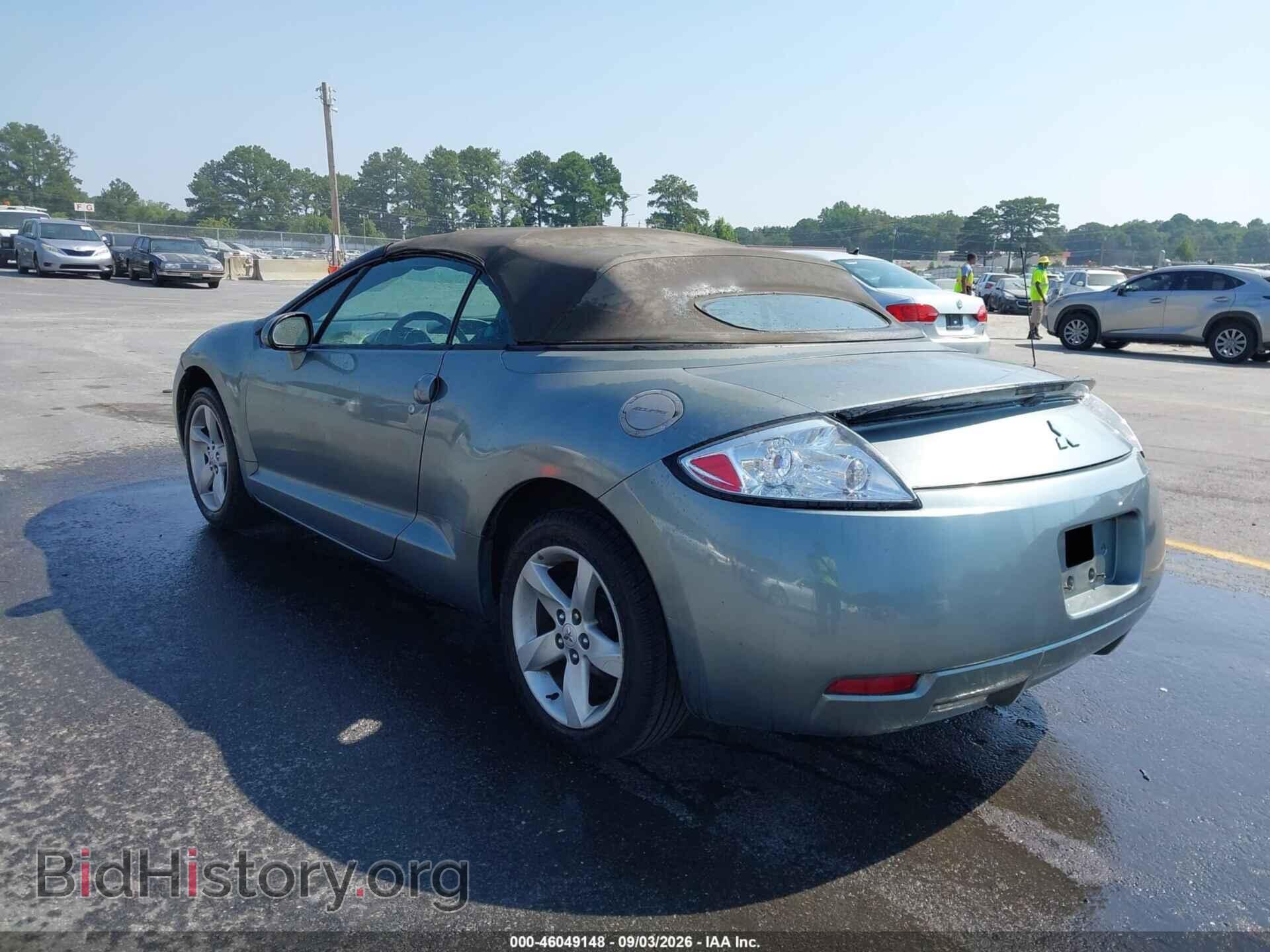 2007 MITSUBISHI ECLIPSE - VIN: 4A3AL25F87E025324 - Photo 3