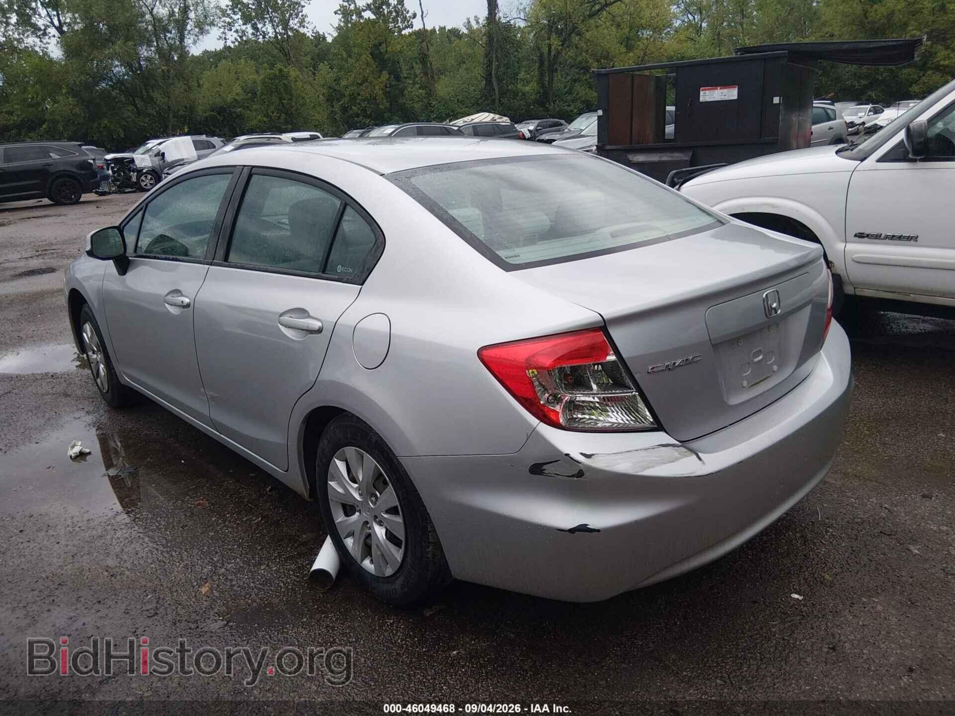 2012 HONDA CIVIC - VIN: 19XFB2F57CE009583 - Photo 3
