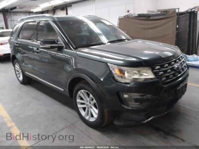 2016 Ford EXPLORER XLT, зеленый — VIN 1FM5K7DH3GGC71317, IAAI