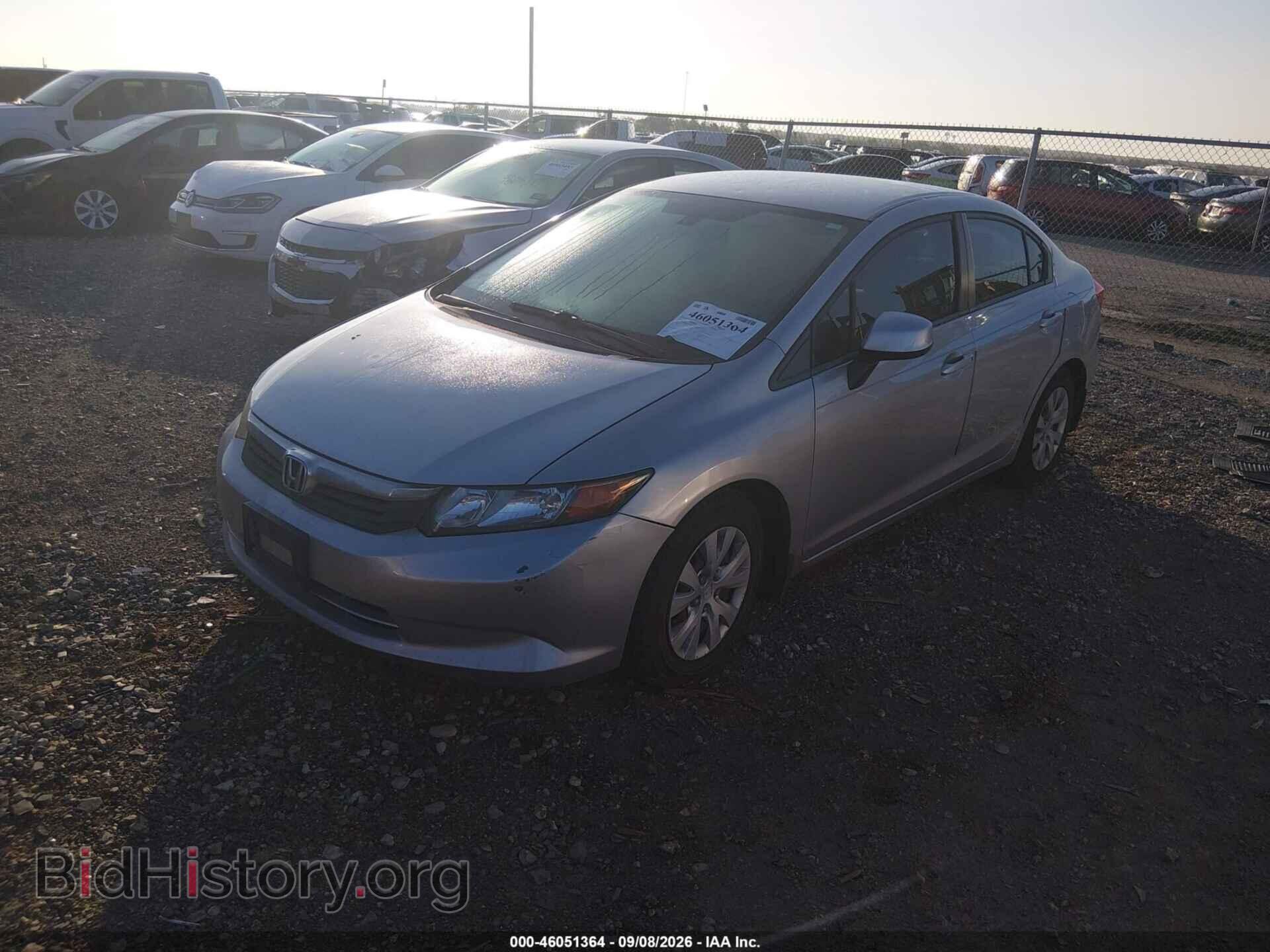 2012 HONDA CIVIC - VIN: 19XFB2F5XCE049284 - Фото 2