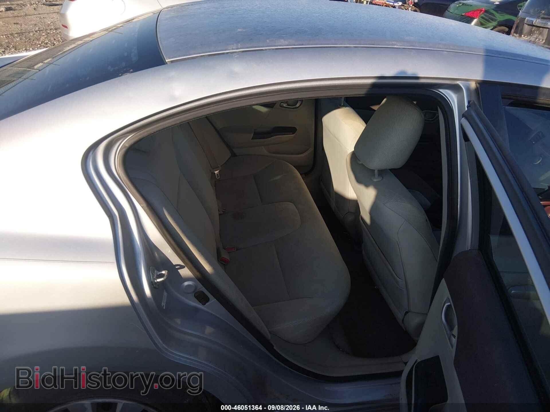 2012 HONDA CIVIC - VIN: 19XFB2F5XCE049284 - Фото 8