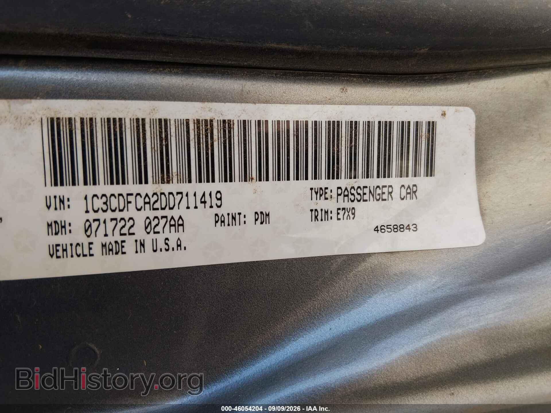 2013 DODGE DART - VIN: 1C3CDFCA2DD711419 - Фото 9